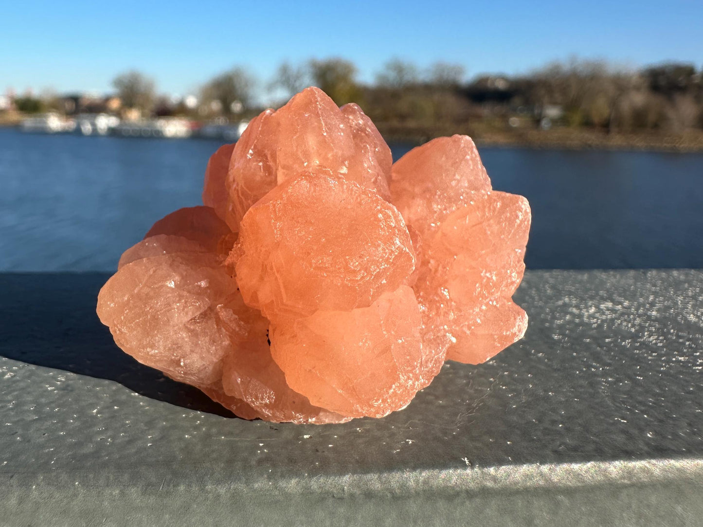 Stunning Pink Flower Quartz Natural Raw Specimen