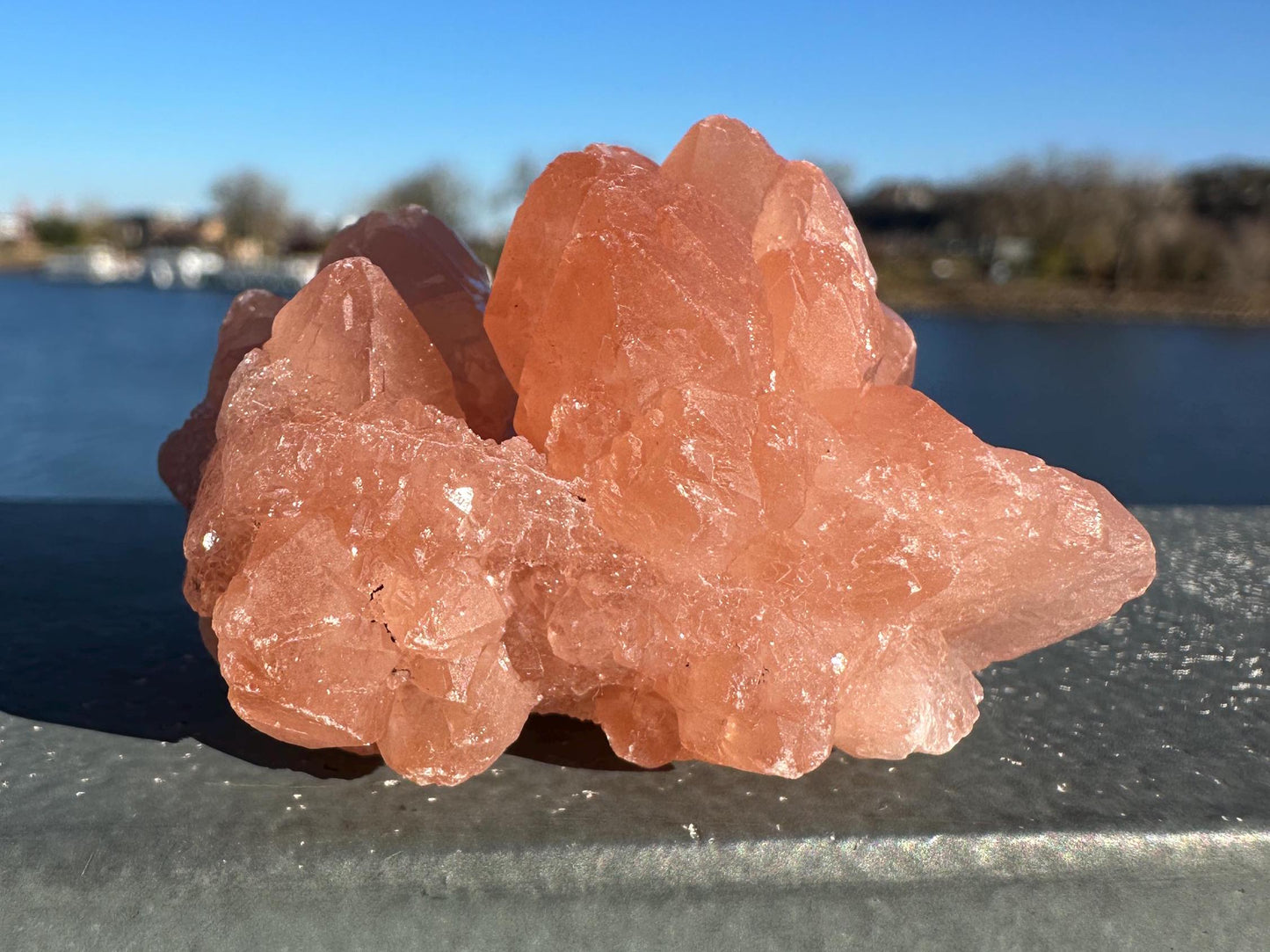 Stunning Pink Flower Quartz Natural Raw Specimen