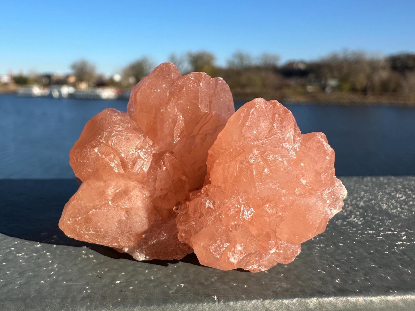 Stunning Pink Flower Quartz Natural Raw Specimen