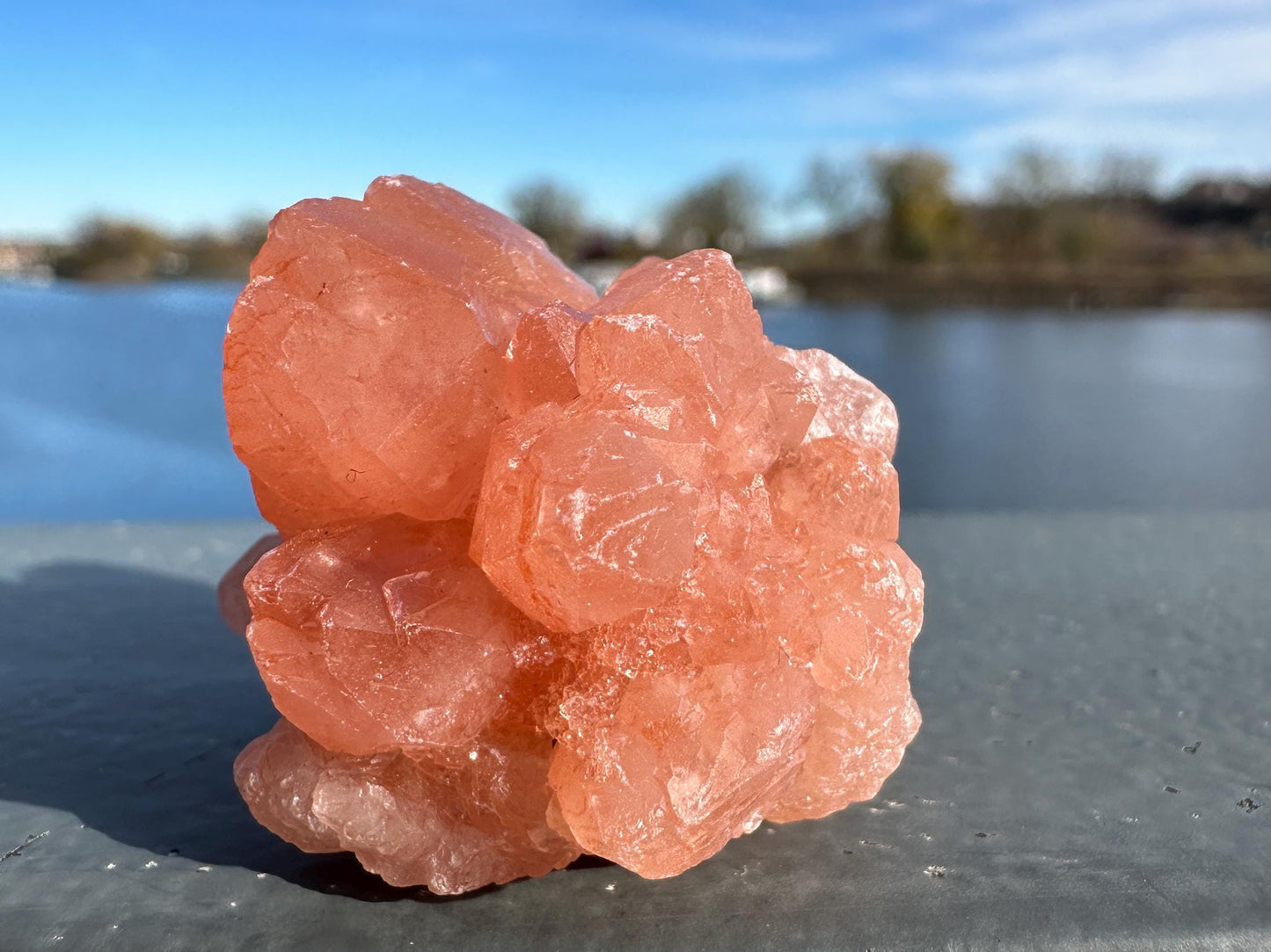 Stunning Pink Flower Quartz Natural Raw Specimen