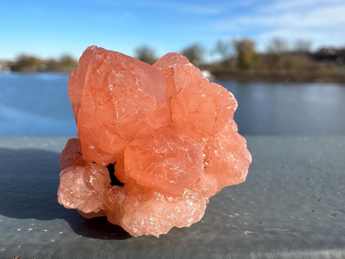 Stunning Pink Flower Quartz Natural Raw Specimen