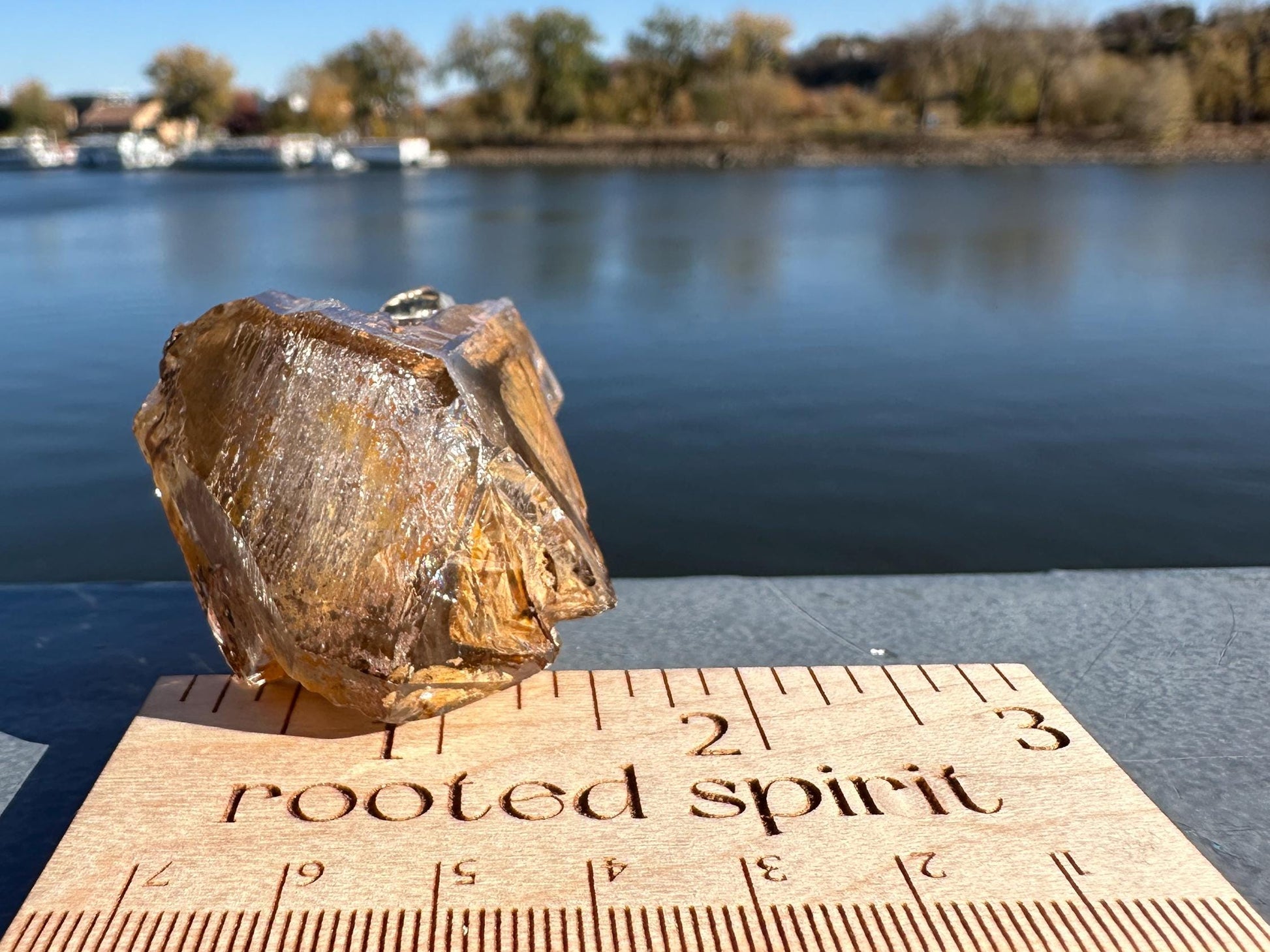 Himalayan Skeletal Quartz | Elestial Quartz | Fenster Quartz Crystal With Brown Clay Inclusions | Window Quartz