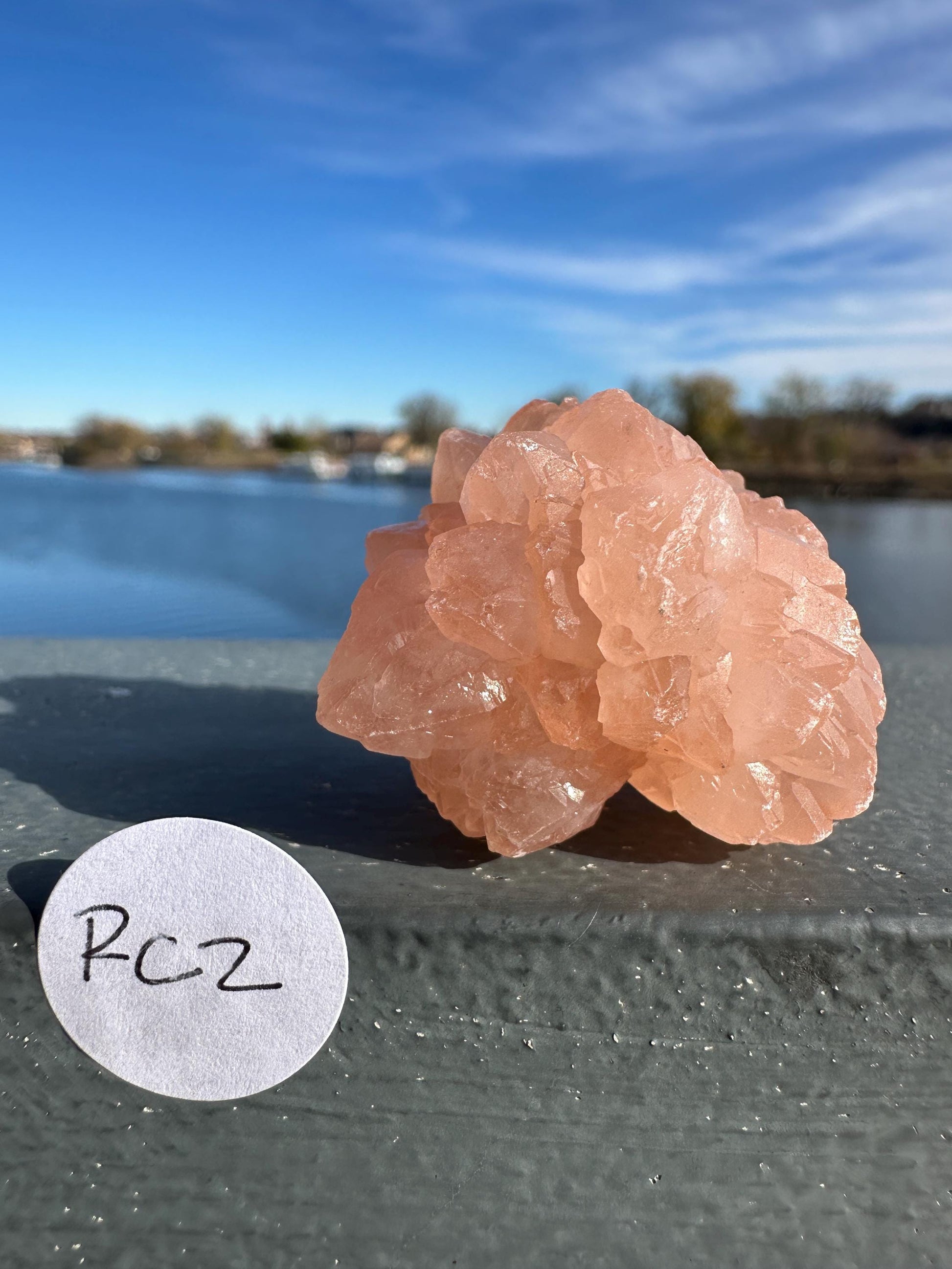 Stunning Pink Flower Quartz Natural Raw Specimen