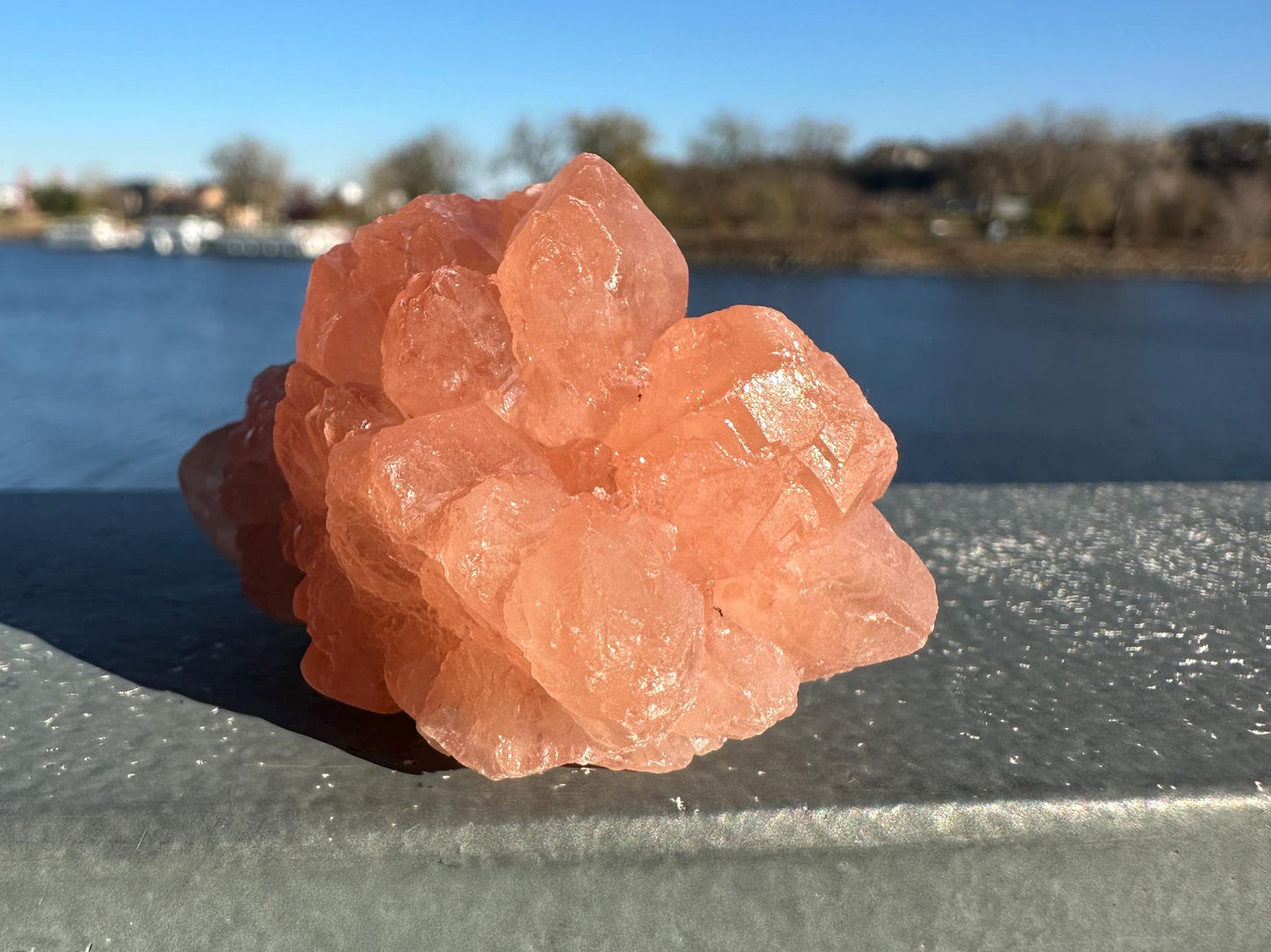 Stunning Pink Flower Quartz Natural Raw Specimen