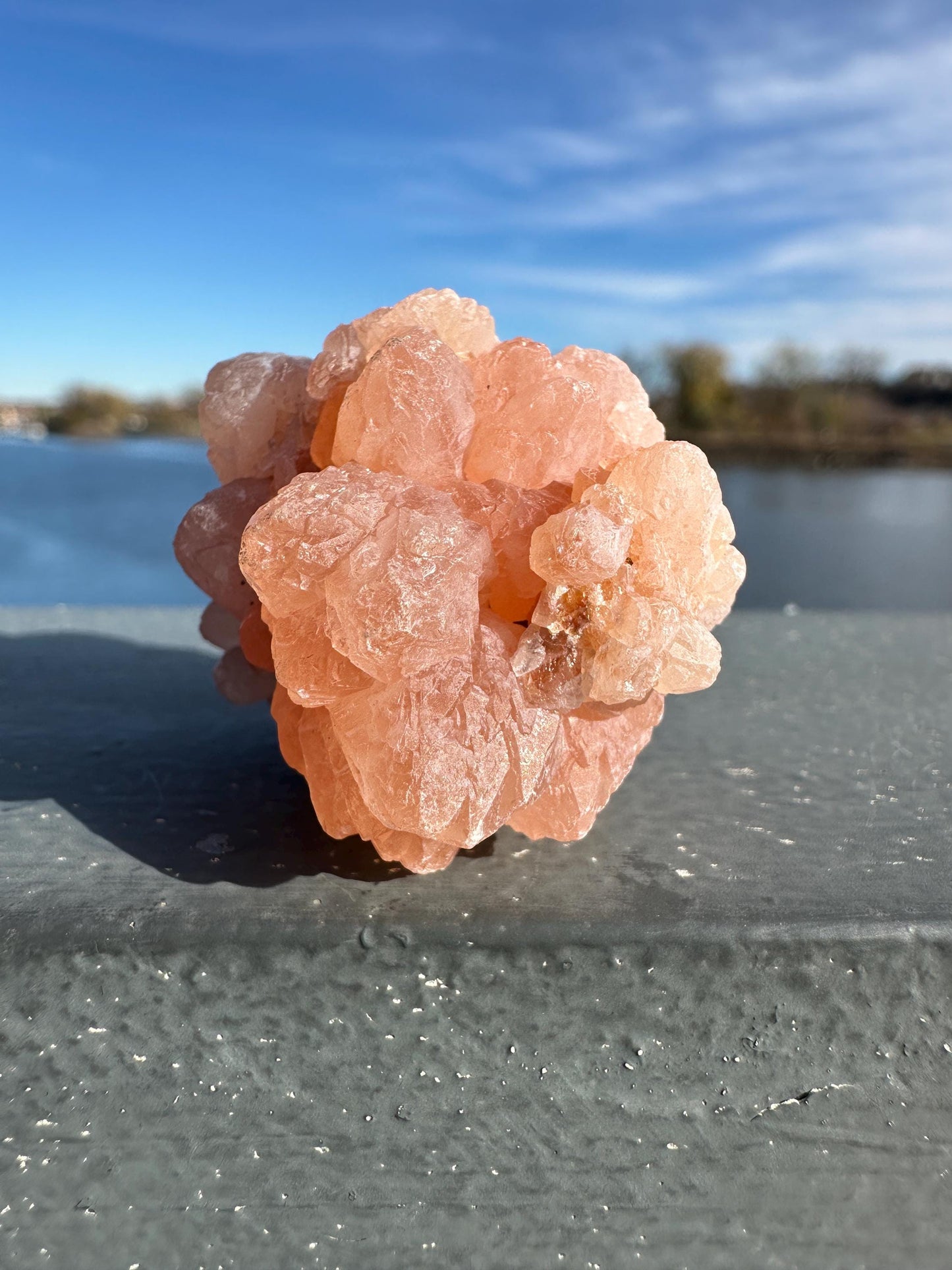 Stunning Pink Flower Quartz Natural Raw Specimen