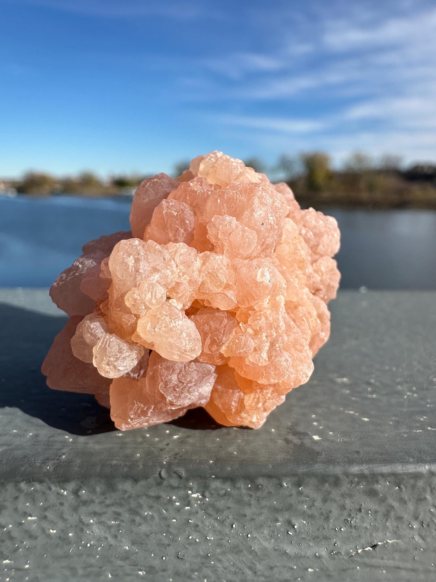 Stunning Pink Flower Quartz Natural Raw Specimen