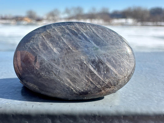 Blue Sapphire Polished Small Palm Stone