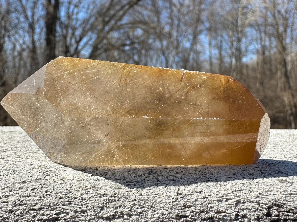 High Quality Rutile Quartz Freeform | Garden Quartz | Inclusion Quartz | High Quality Quartz | Quartz Tower | Double Terminated