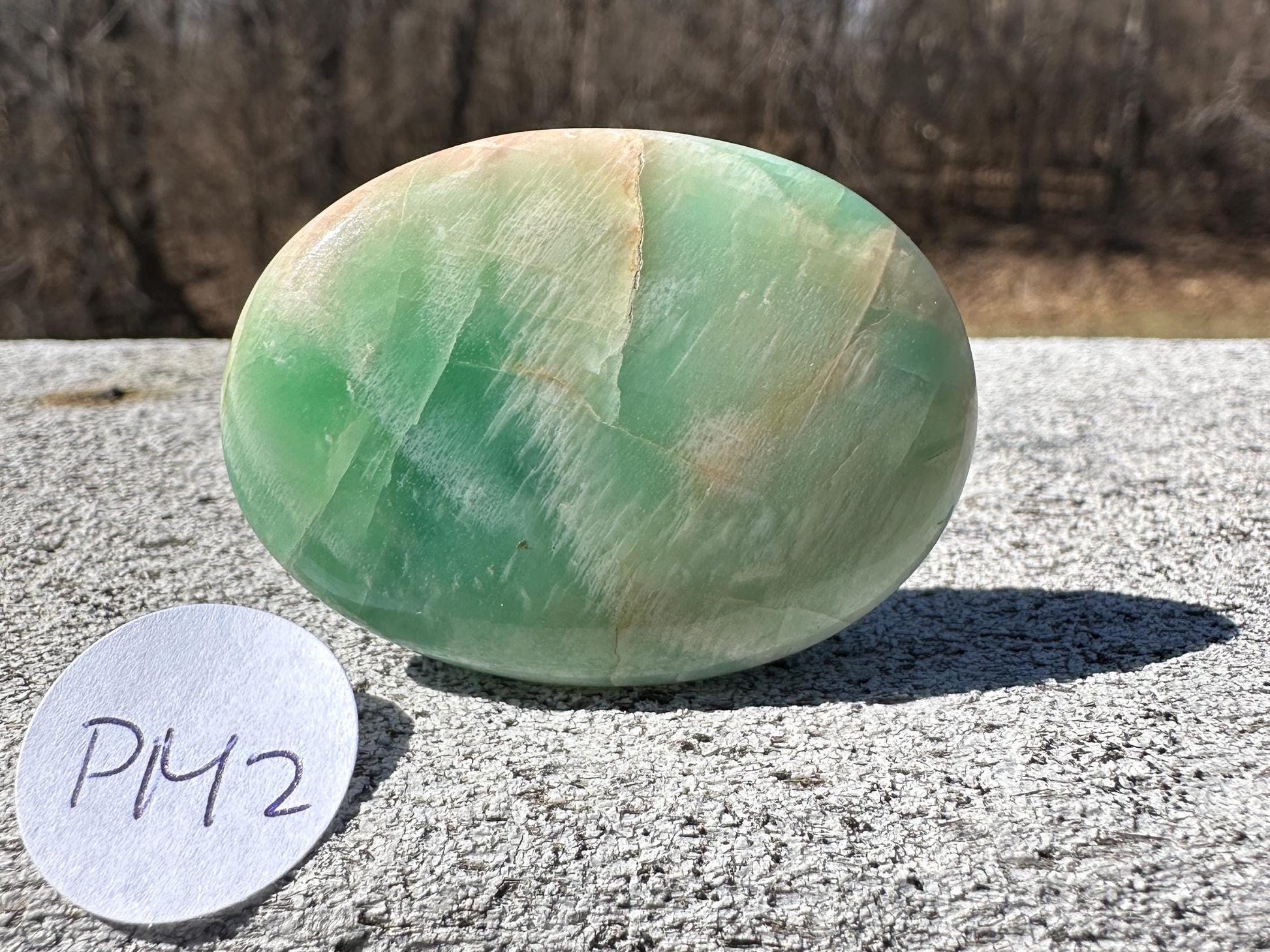 Gorgeous Rare Green & Pink "Parrot" Moonstone from India | Tucson Exclusive