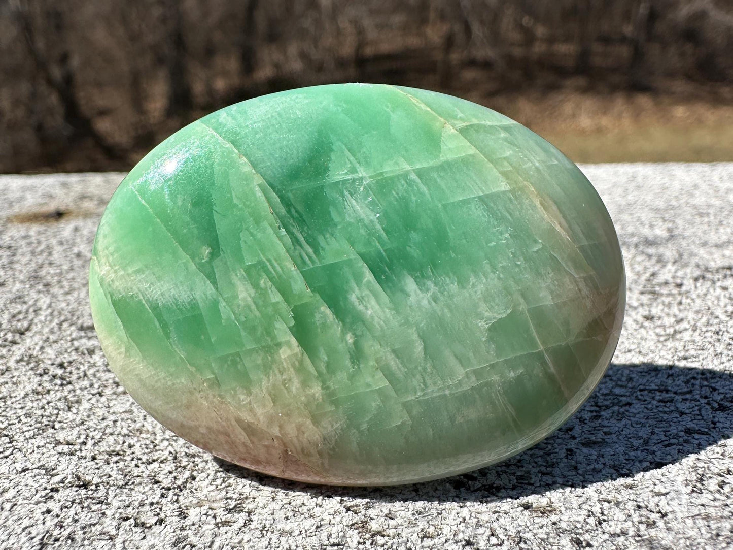 Gorgeous Rare Green & Pink "Parrot" Moonstone from India | Tucson Exclusive