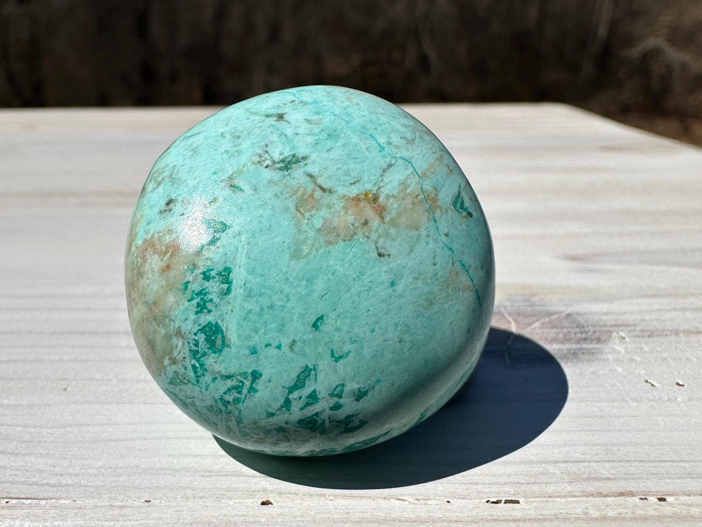 Beautiful Turquoise Palm Stones from Peru