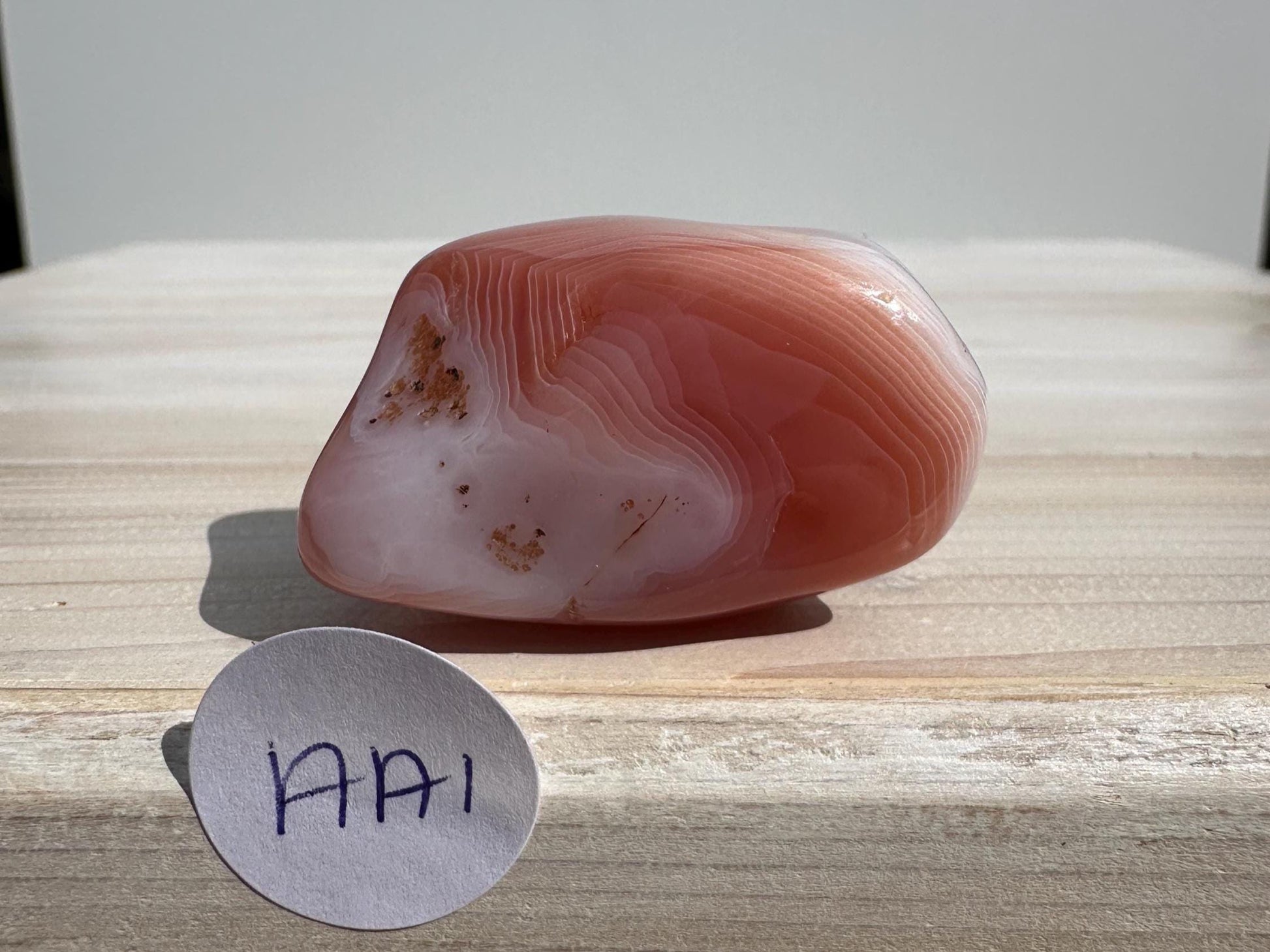 XL Apricot Agate Tumbled Stone