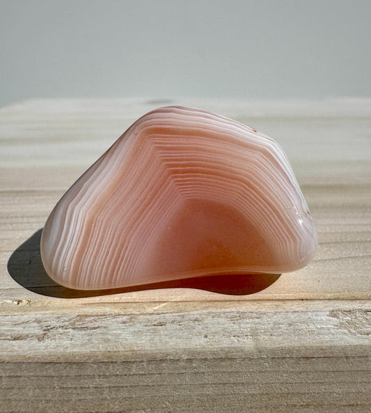 XL Apricot Agate Tumbled Stone