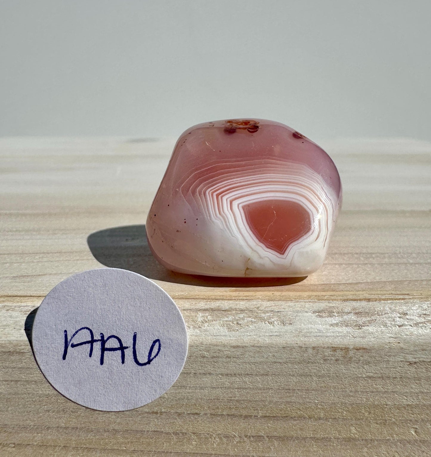 XL Apricot Agate Tumbled Stone