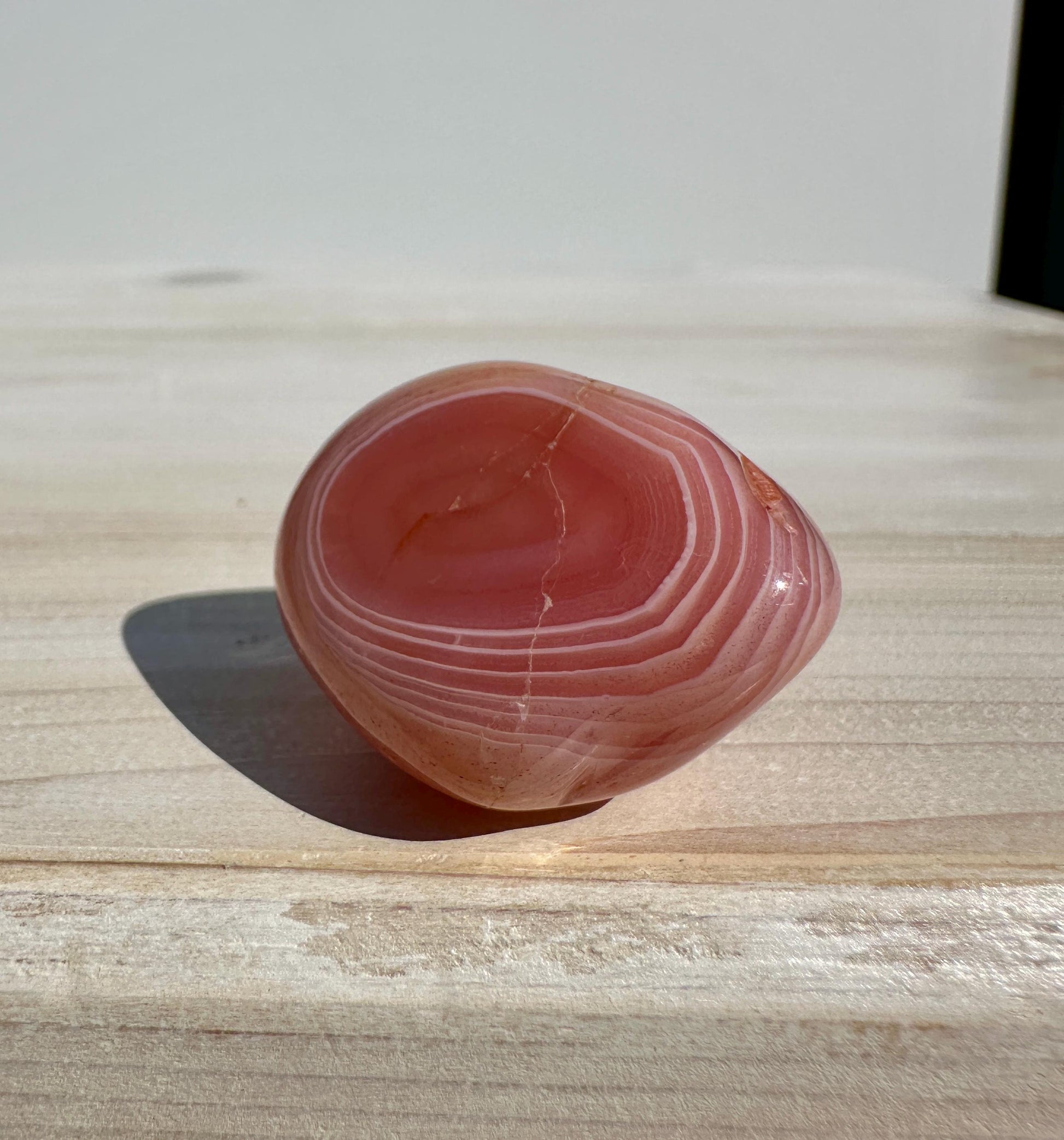 XL Apricot Agate Tumbled Stone