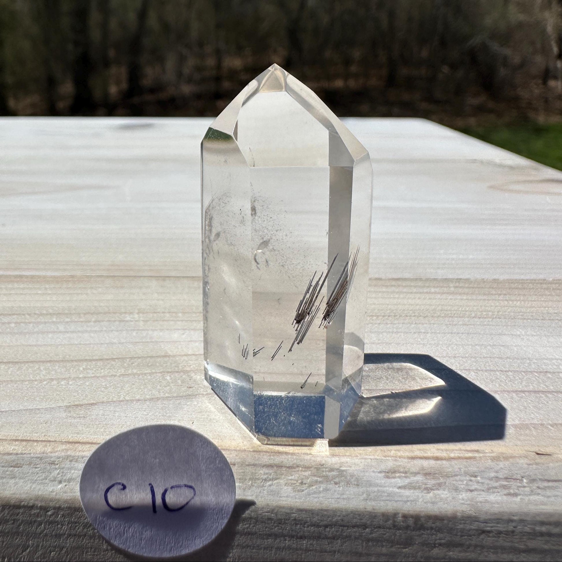 PHANTOM High Grade Lemurian Tower with Rutile | Rare Lemurian | Lemurian Point | Authentic Lemurian