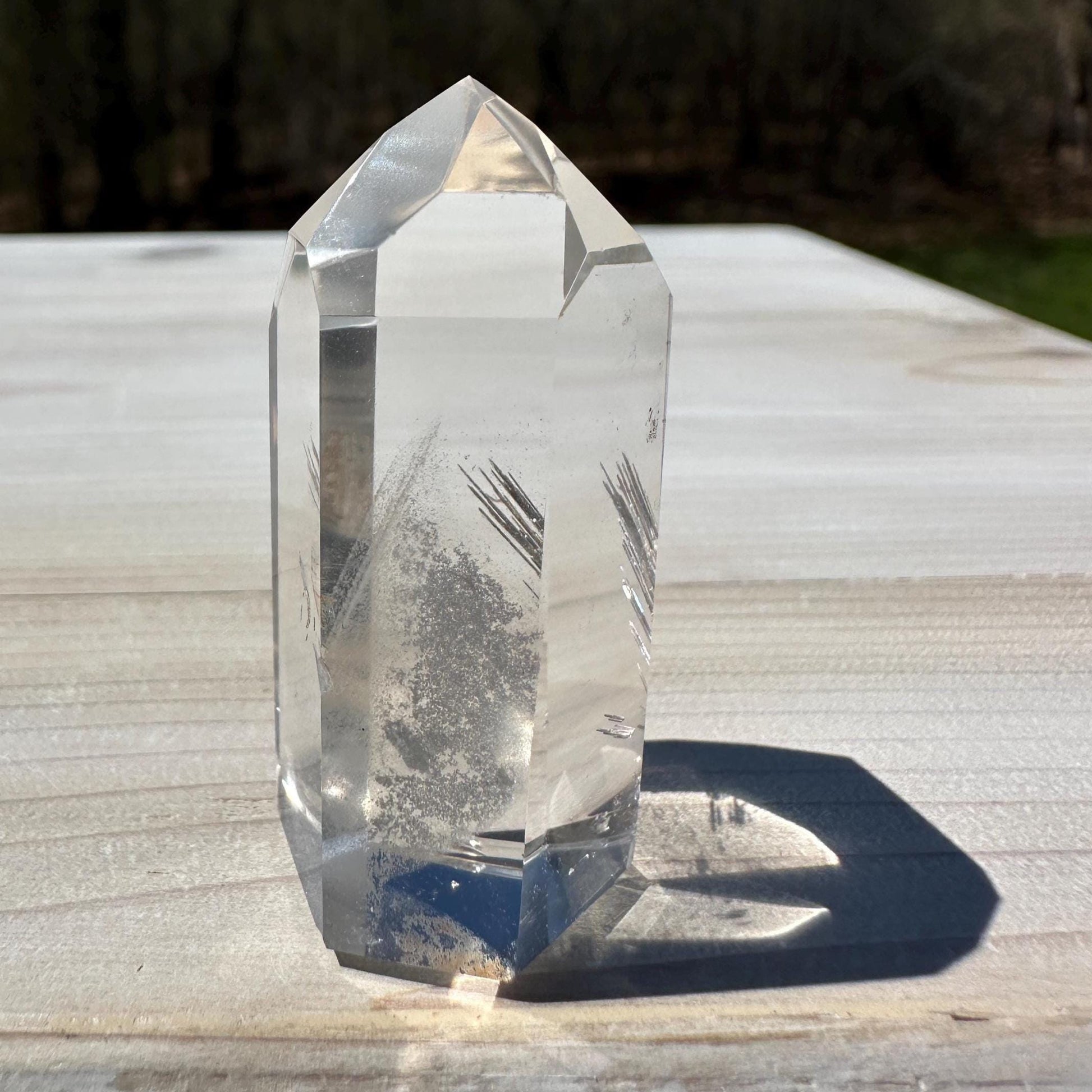 PHANTOM High Grade Lemurian Tower with Rutile | Rare Lemurian | Lemurian Point | Authentic Lemurian