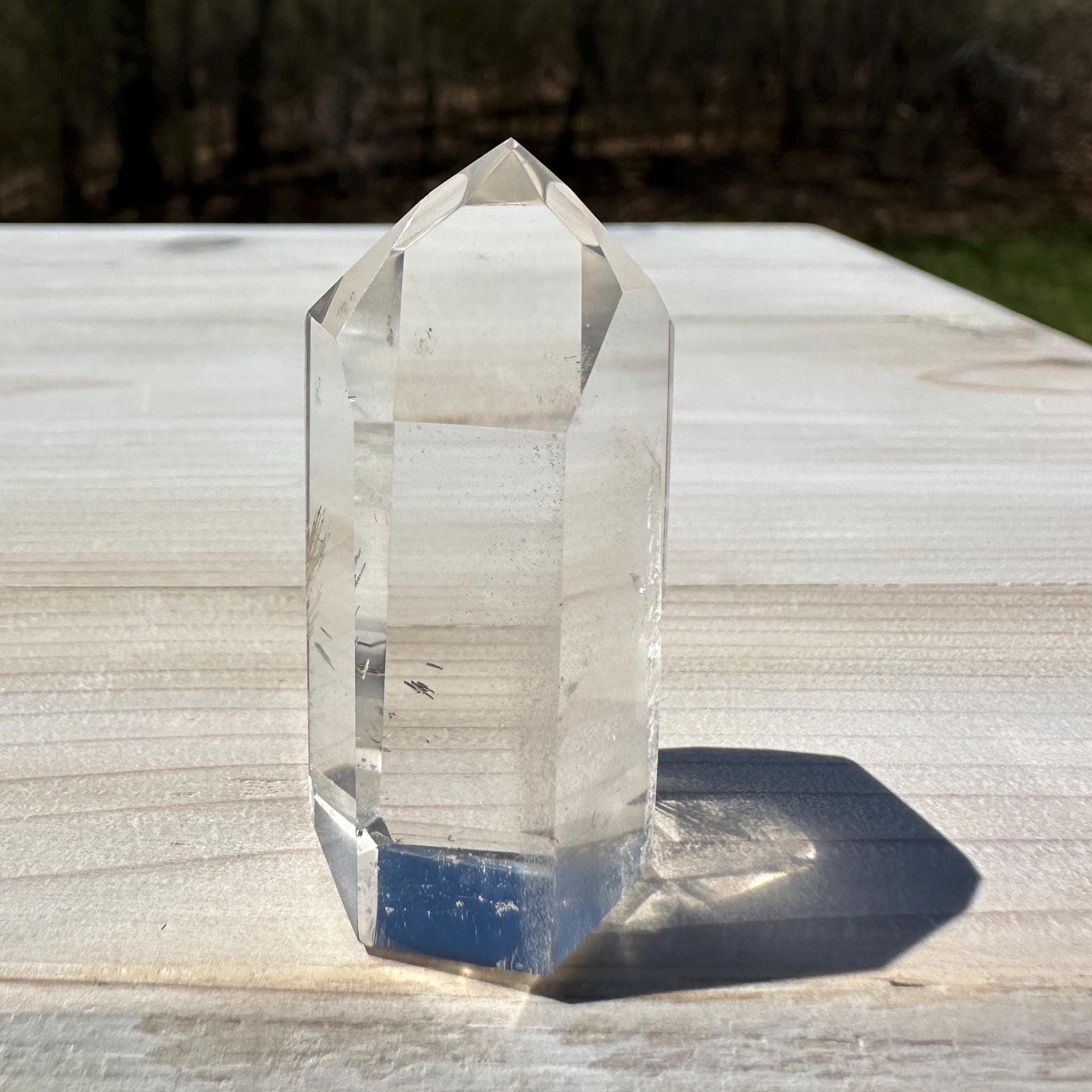 PHANTOM High Grade Lemurian Tower with Rutile | Rare Lemurian | Lemurian Point | Authentic Lemurian