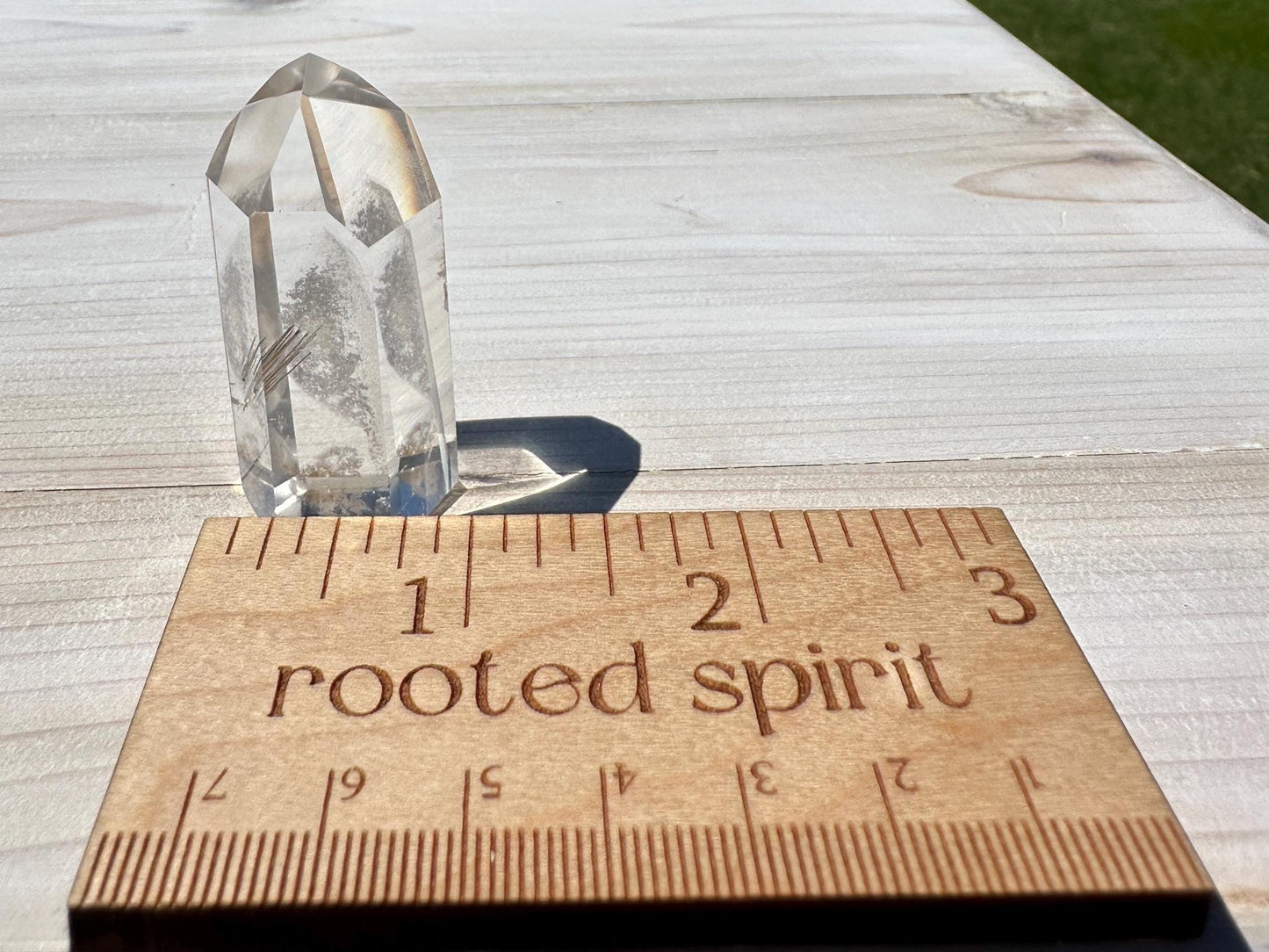 PHANTOM High Grade Lemurian Tower with Rutile | Rare Lemurian | Lemurian Point | Authentic Lemurian