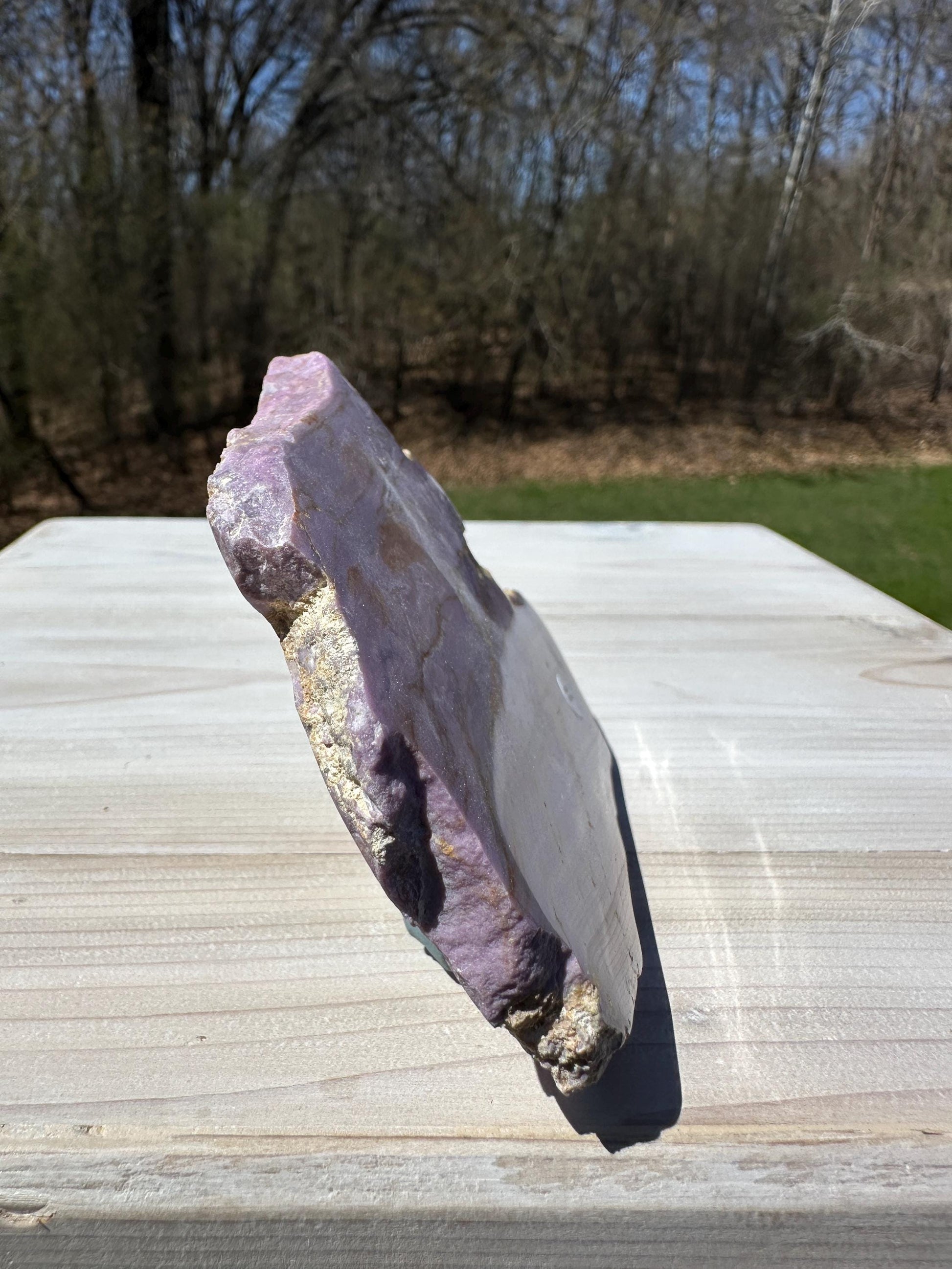 Gorgeous Natural Phosphosiderite Polished Slab from Peru