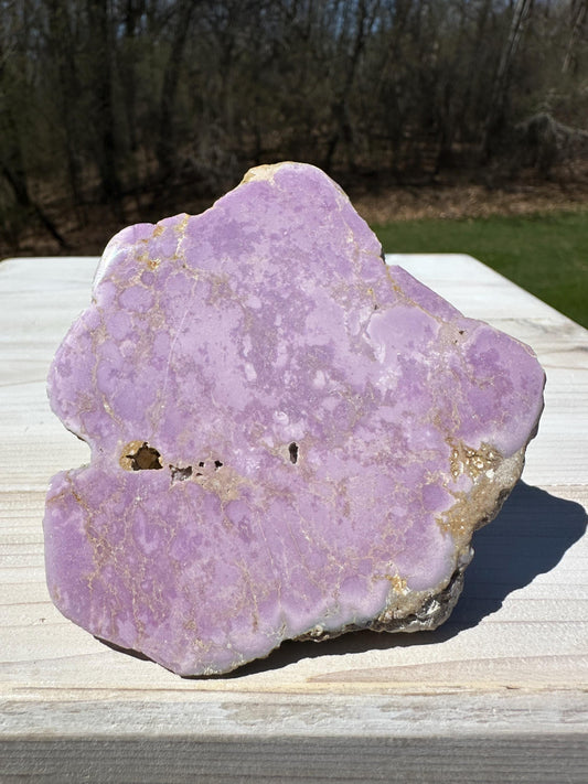 Gorgeous Natural Phosphosiderite Polished Slab from Peru