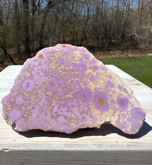 Gorgeous Natural Phosphosiderite Polished Slab from Peru