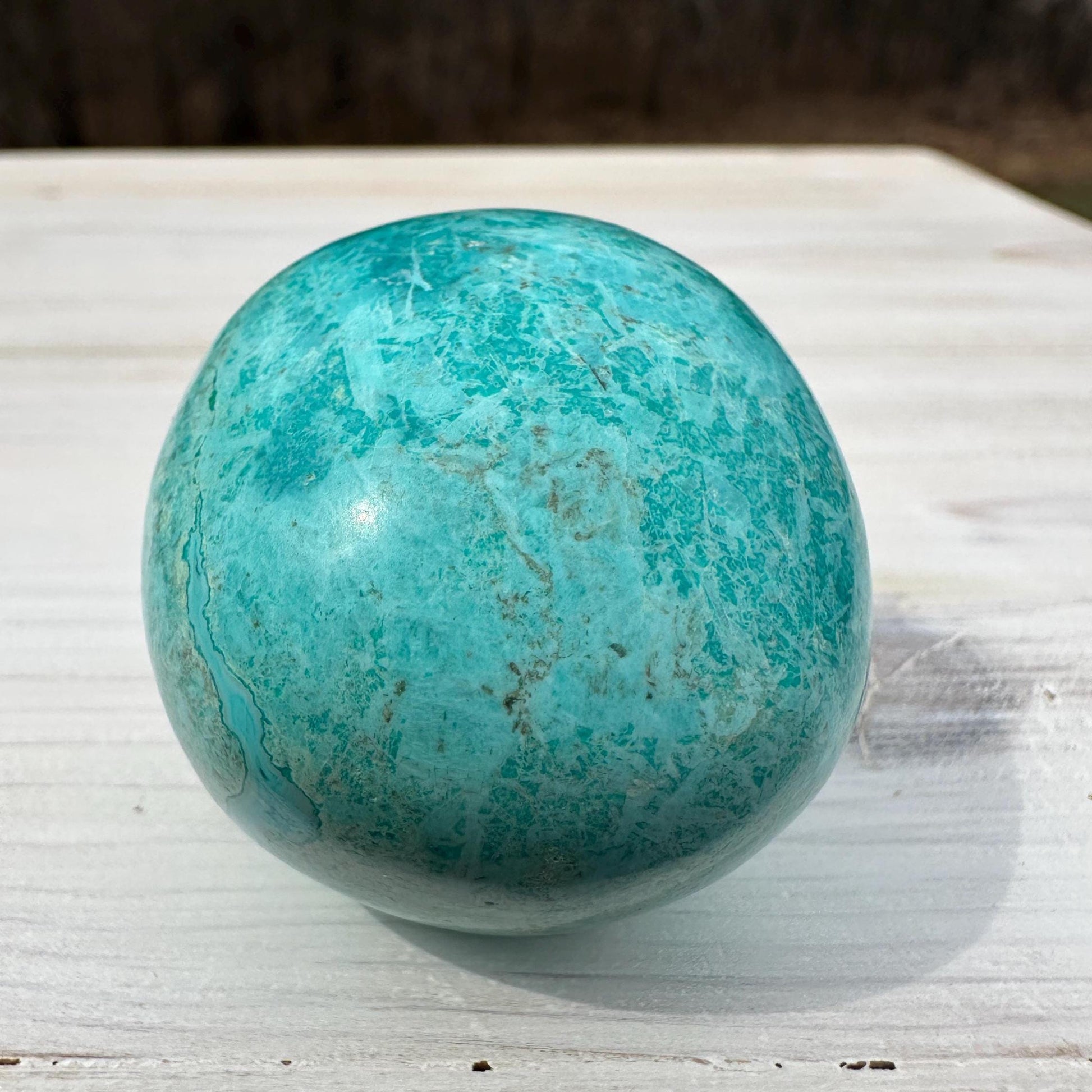 Beautiful Turquoise Palm Stones from Peru