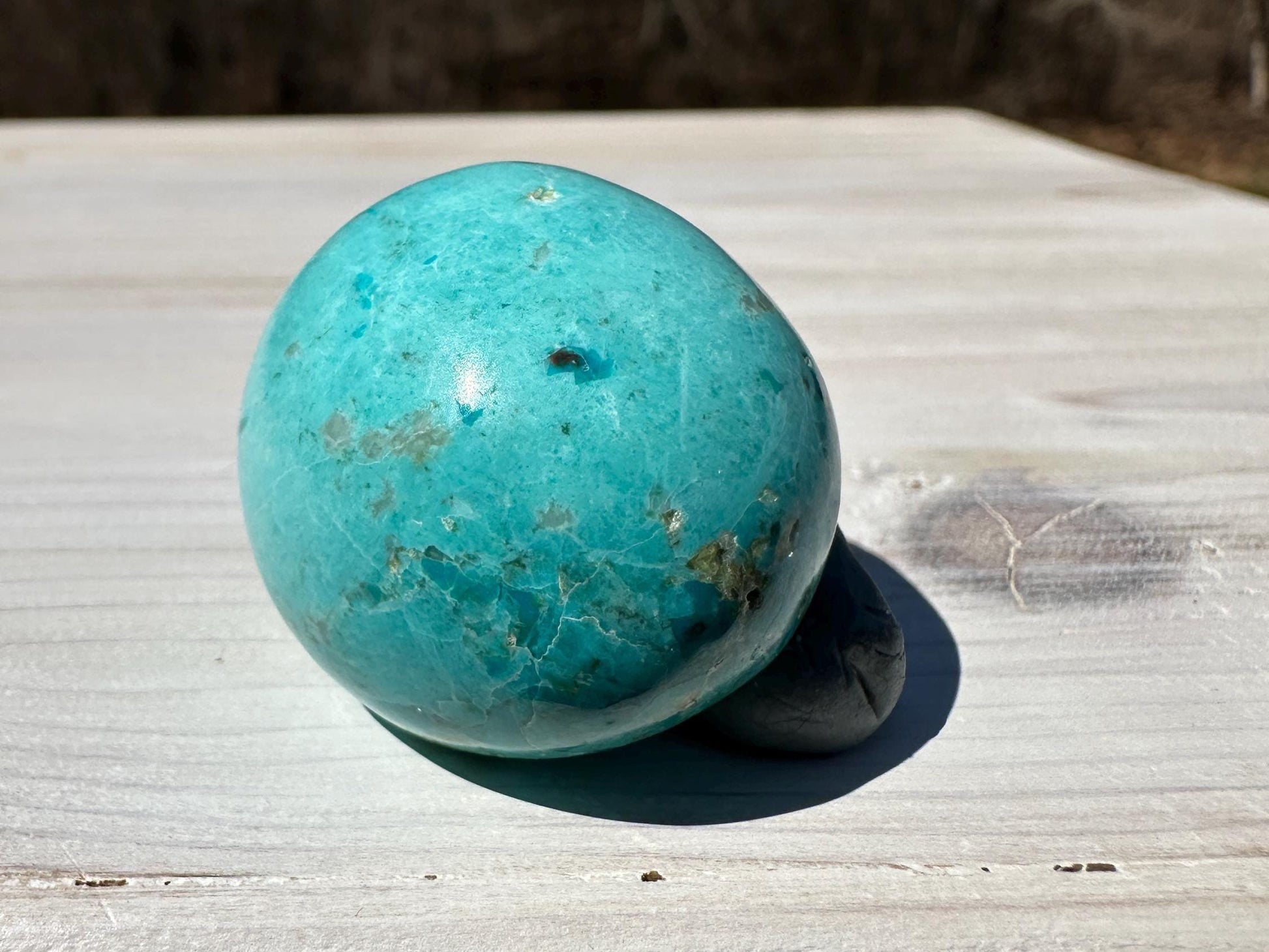 Beautiful Turquoise Palm Stones from Peru