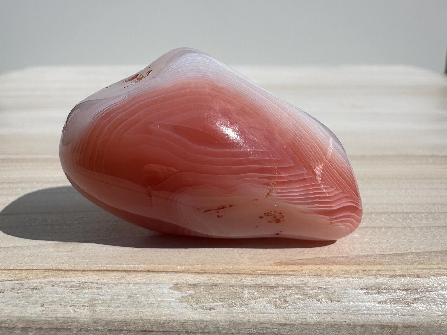 XL Apricot Agate Tumbled Stone