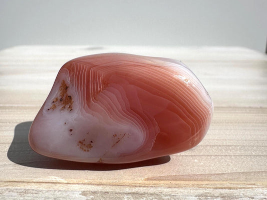 XL Apricot Agate Tumbled Stone