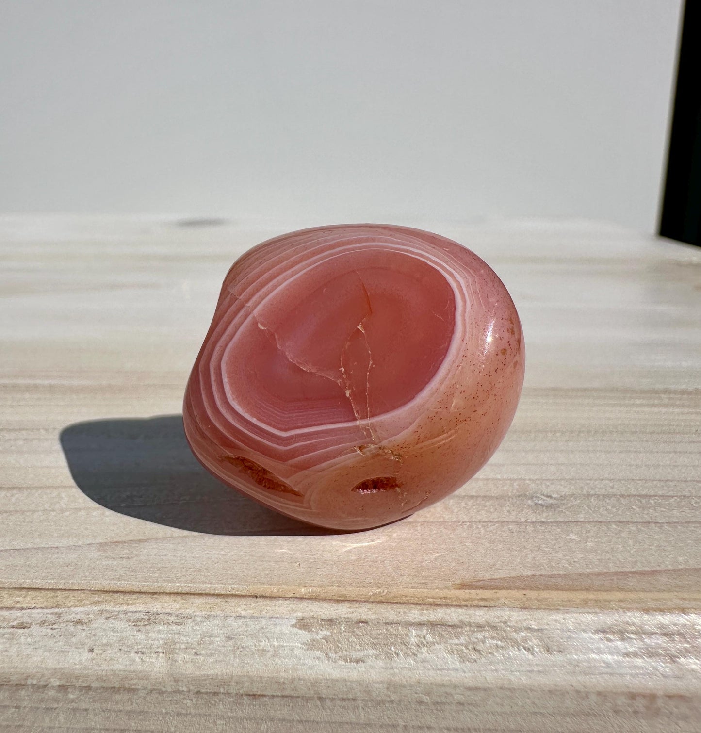 XL Apricot Agate Tumbled Stone
