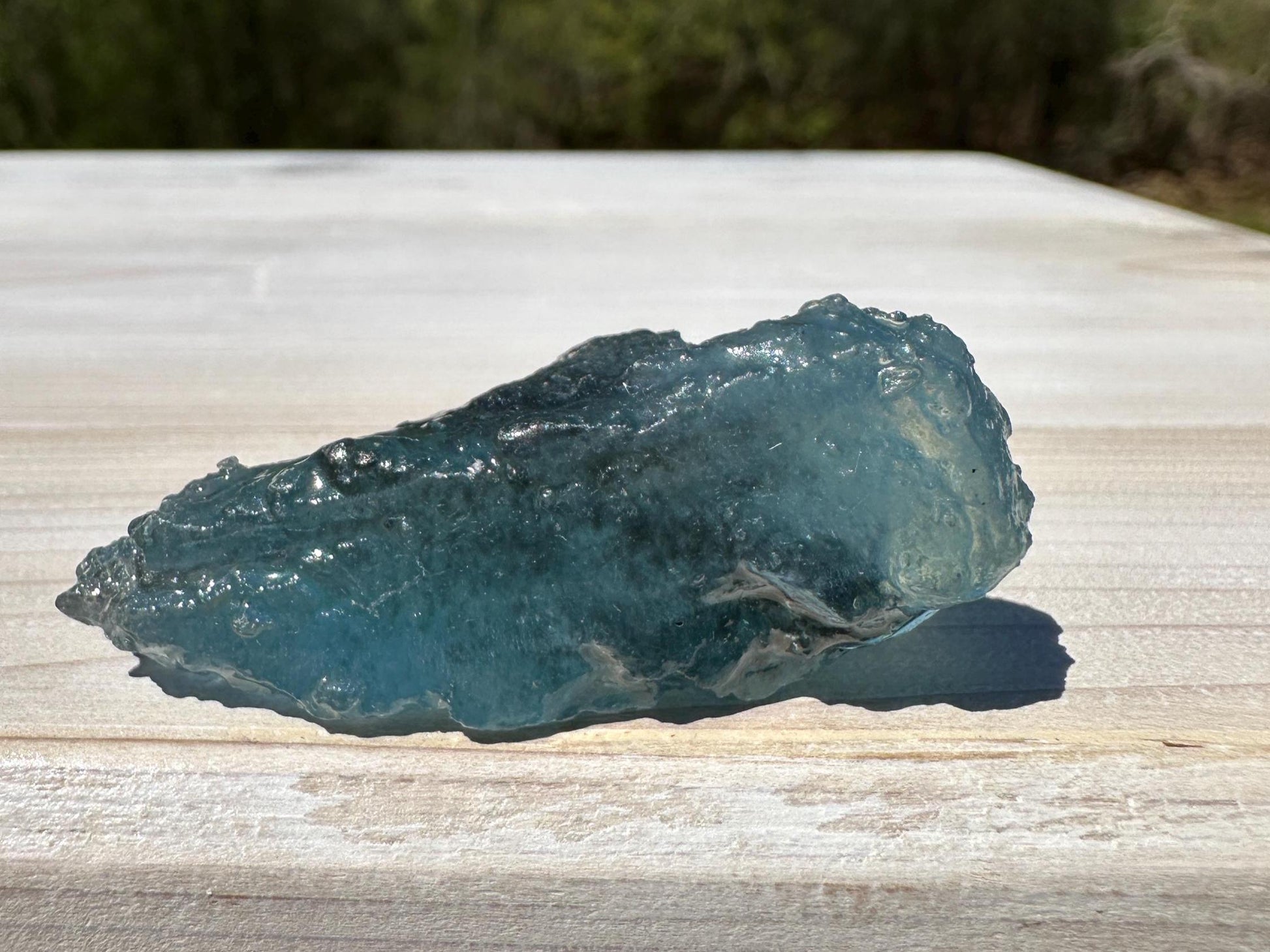 High Quality Semi Tumbled Double Blue Aquamarine from Mozambique Africa | Tucson Exclusive