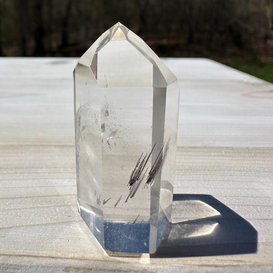 PHANTOM High Grade Lemurian Tower with Rutile | Rare Lemurian | Lemurian Point | Authentic Lemurian