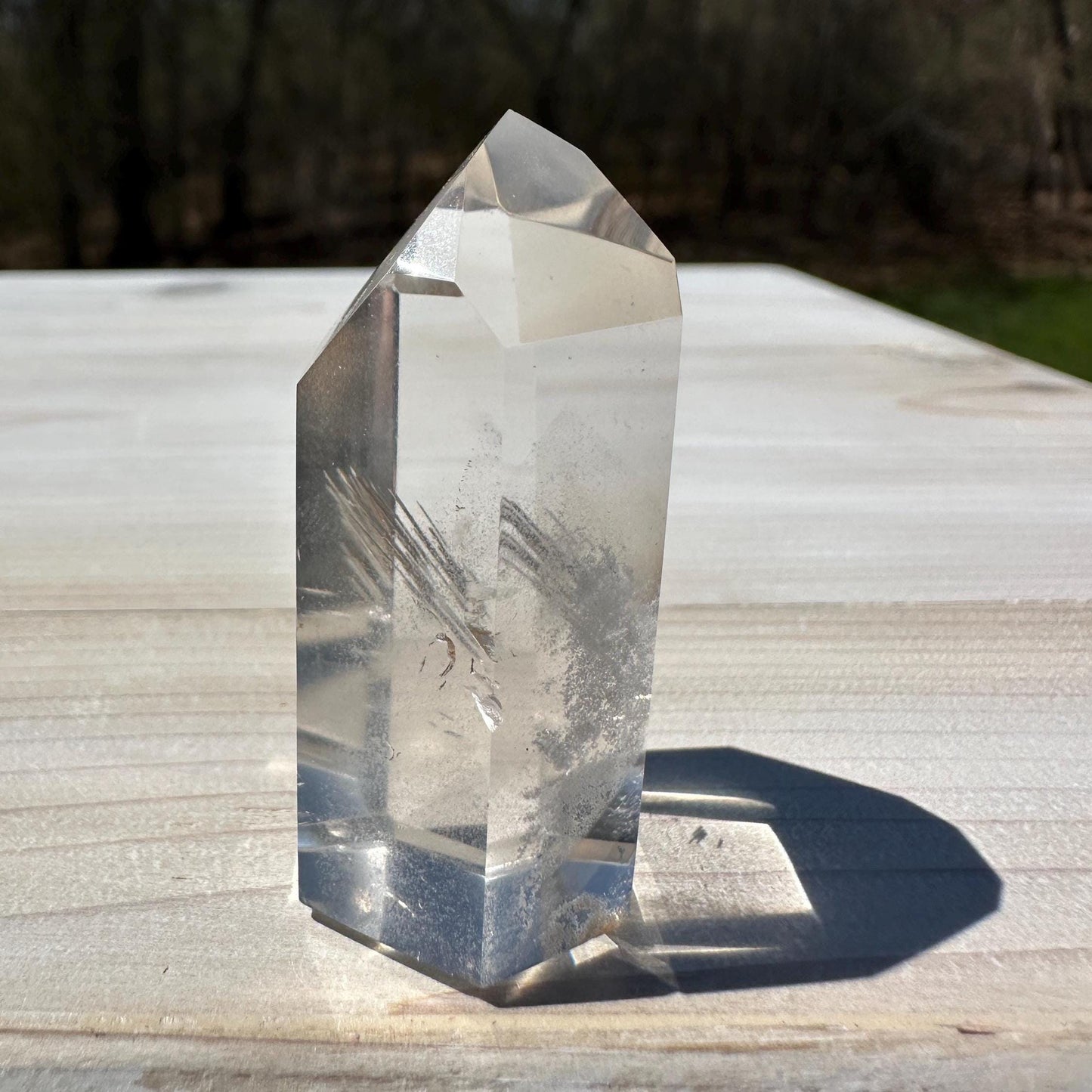 PHANTOM High Grade Lemurian Tower with Rutile | Rare Lemurian | Lemurian Point | Authentic Lemurian