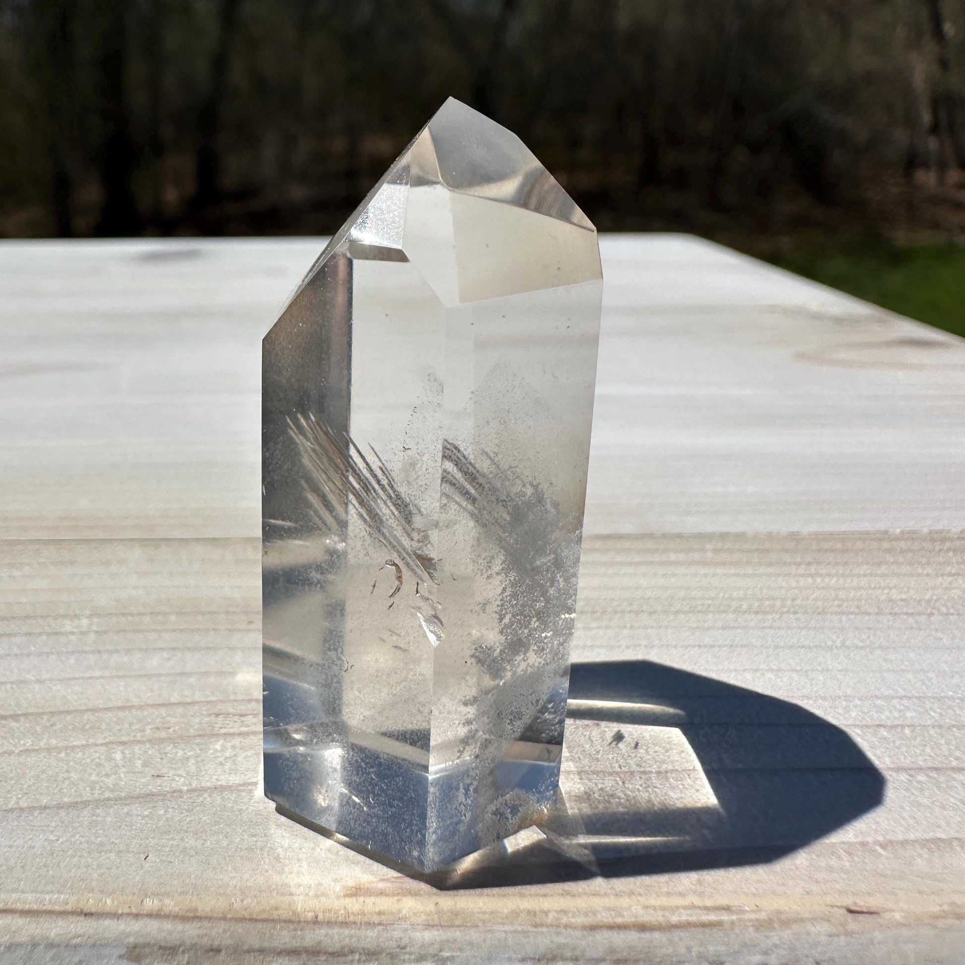 PHANTOM High Grade Lemurian Tower with Rutile | Rare Lemurian | Lemurian Point | Authentic Lemurian