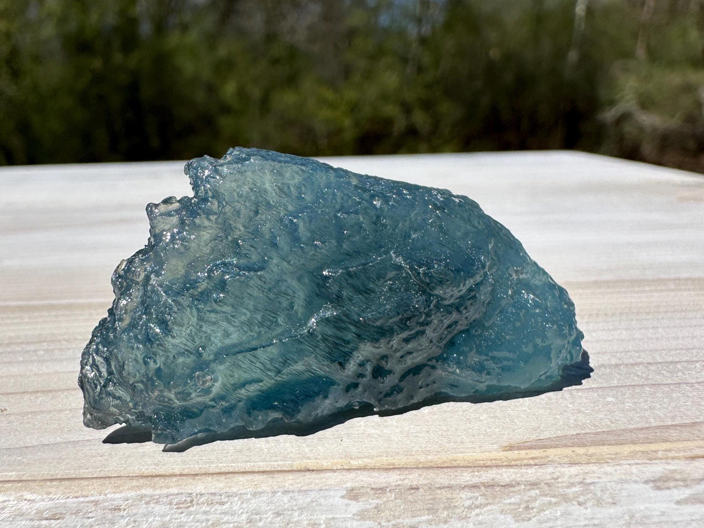 High Quality Semi Tumbled Double Blue Aquamarine from Mozambique Africa | Tucson Exclusive