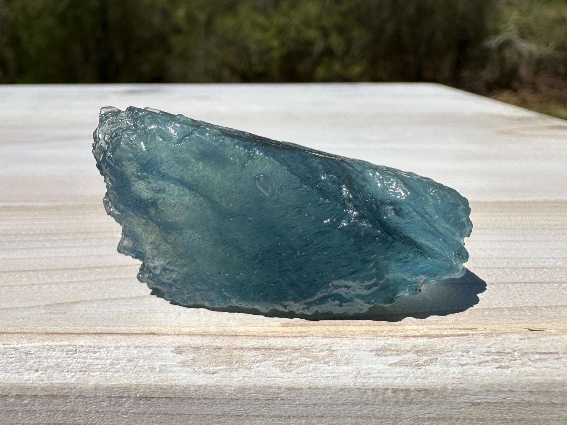High Quality Semi Tumbled Double Blue Aquamarine from Mozambique Africa | Tucson Exclusive