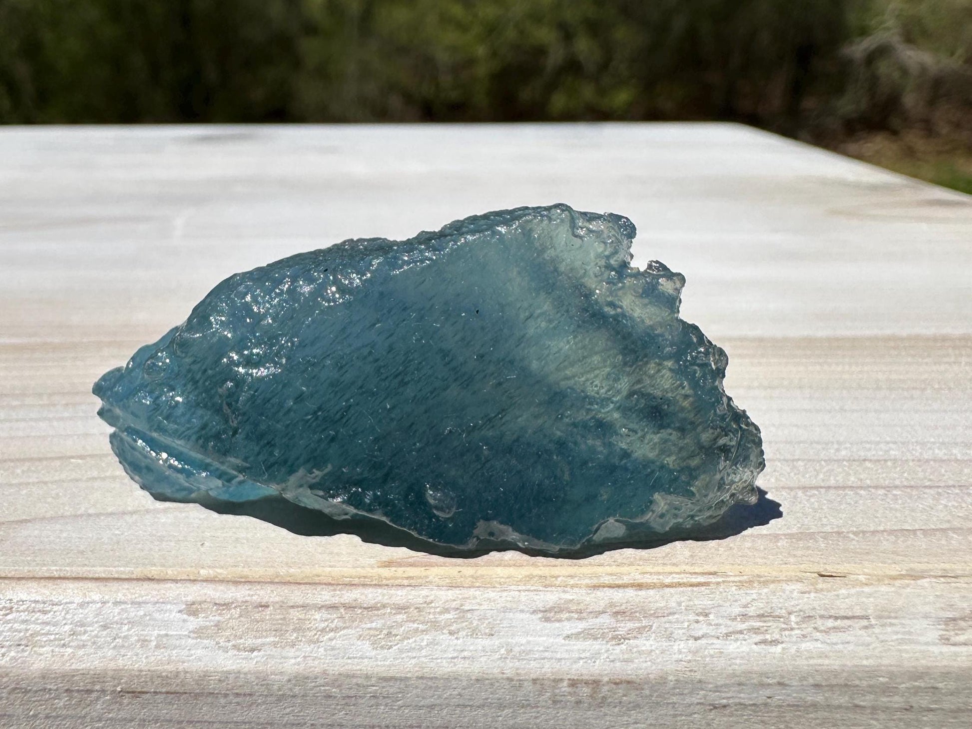 High Quality Semi Tumbled Double Blue Aquamarine from Mozambique Africa | Tucson Exclusive