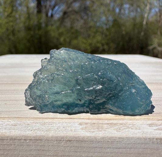 High Quality Semi Tumbled Double Blue Aquamarine from Mozambique Africa | Tucson Exclusive
