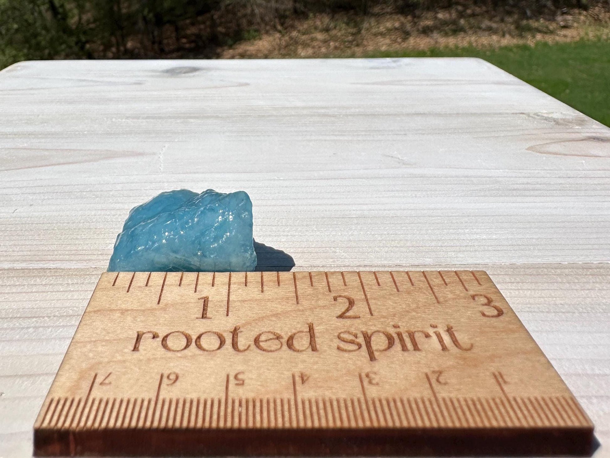 High Quality Semi Tumbled Double Blue Aquamarine from Mozambique Africa | Tucson Exclusive
