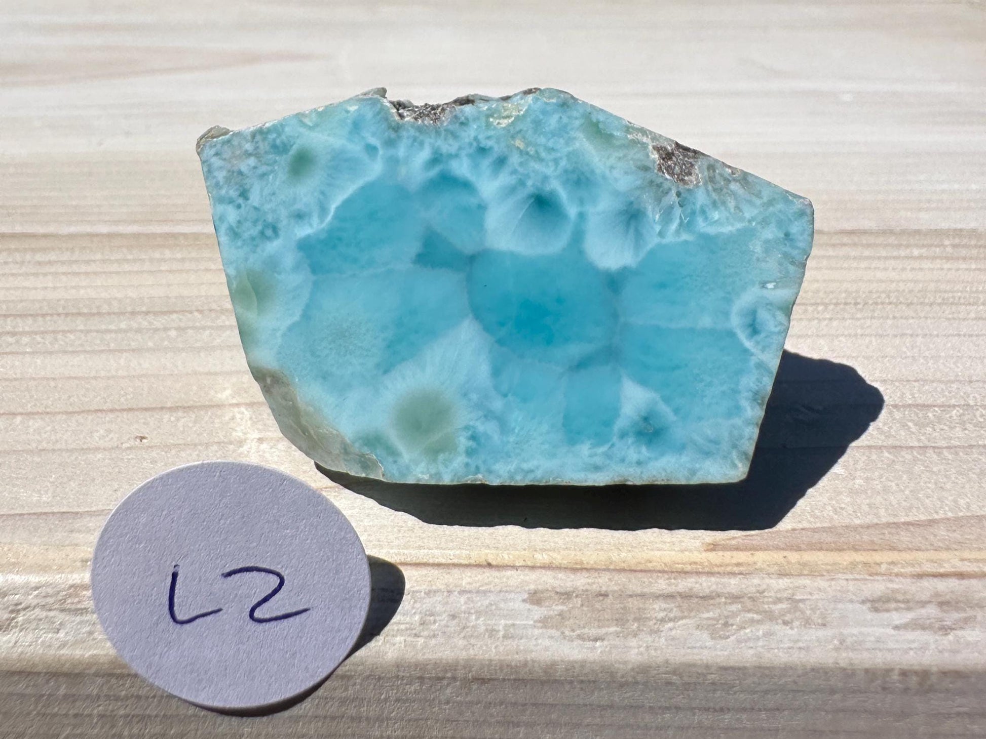 Dreamy Larimar Slab - #2