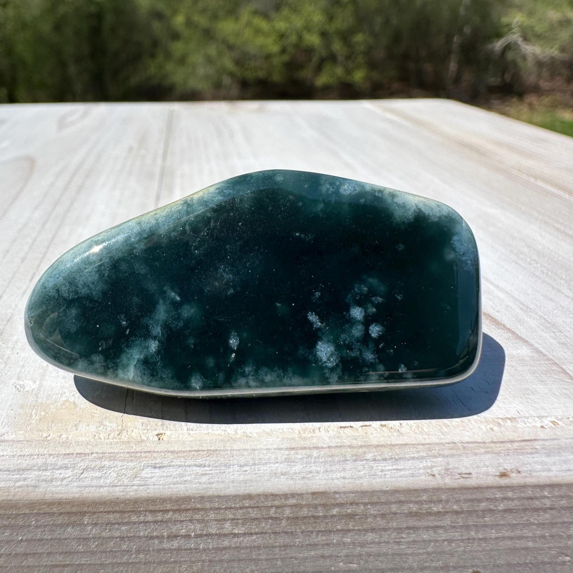 Polished Guatemalan Jadeite Freeform - #1