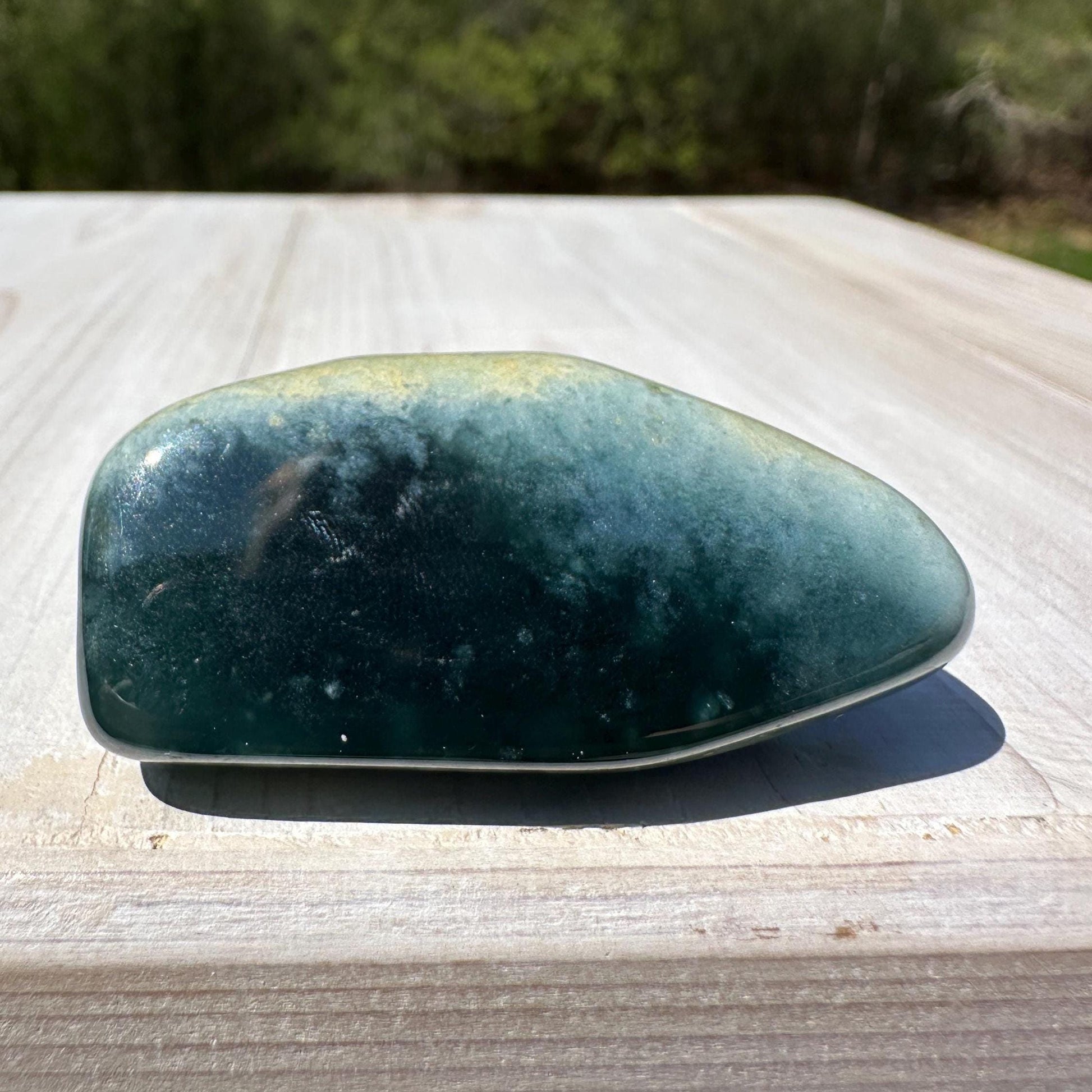 Polished Guatemalan Jadeite Freeform - #1