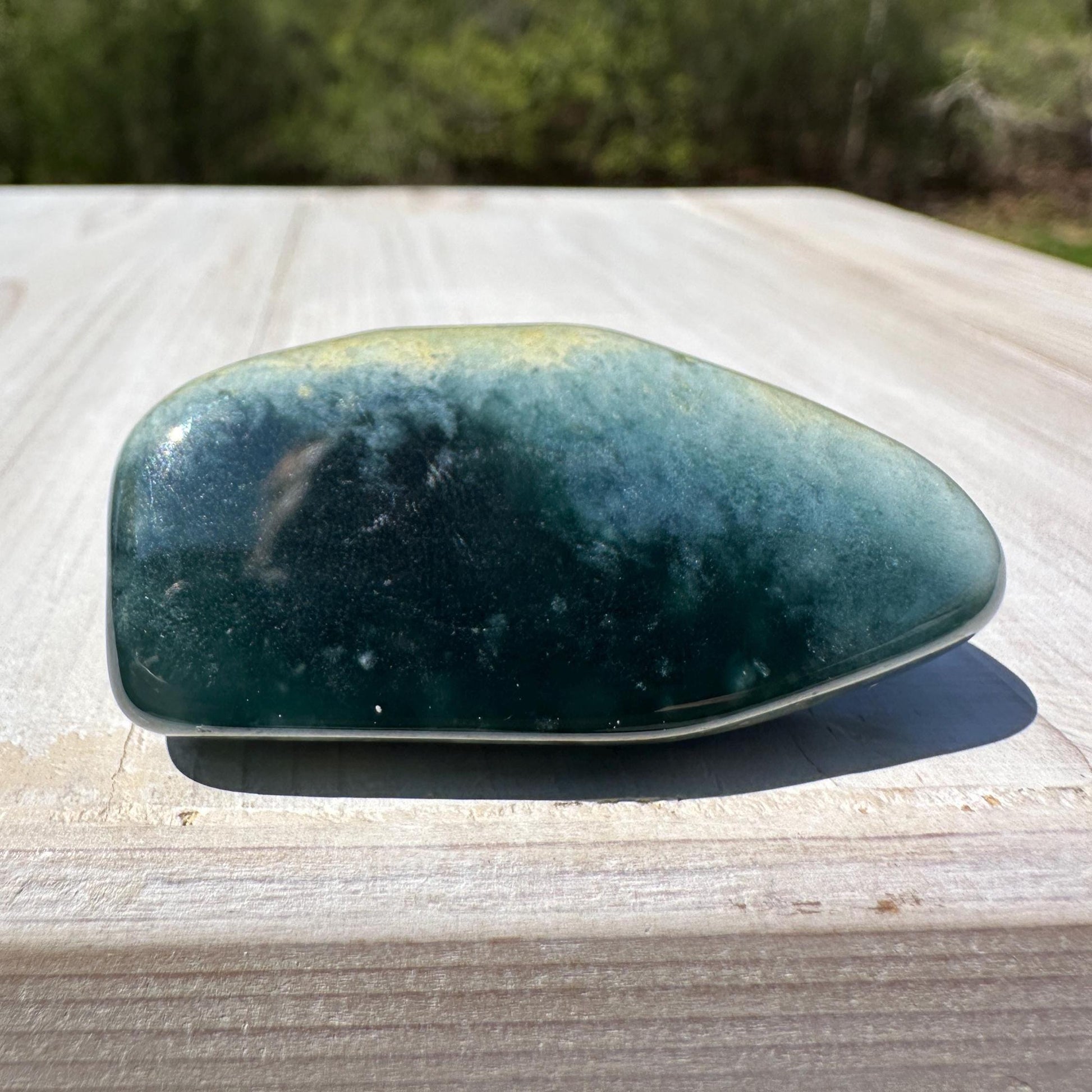 Polished Guatemalan Jadeite Freeform - #1