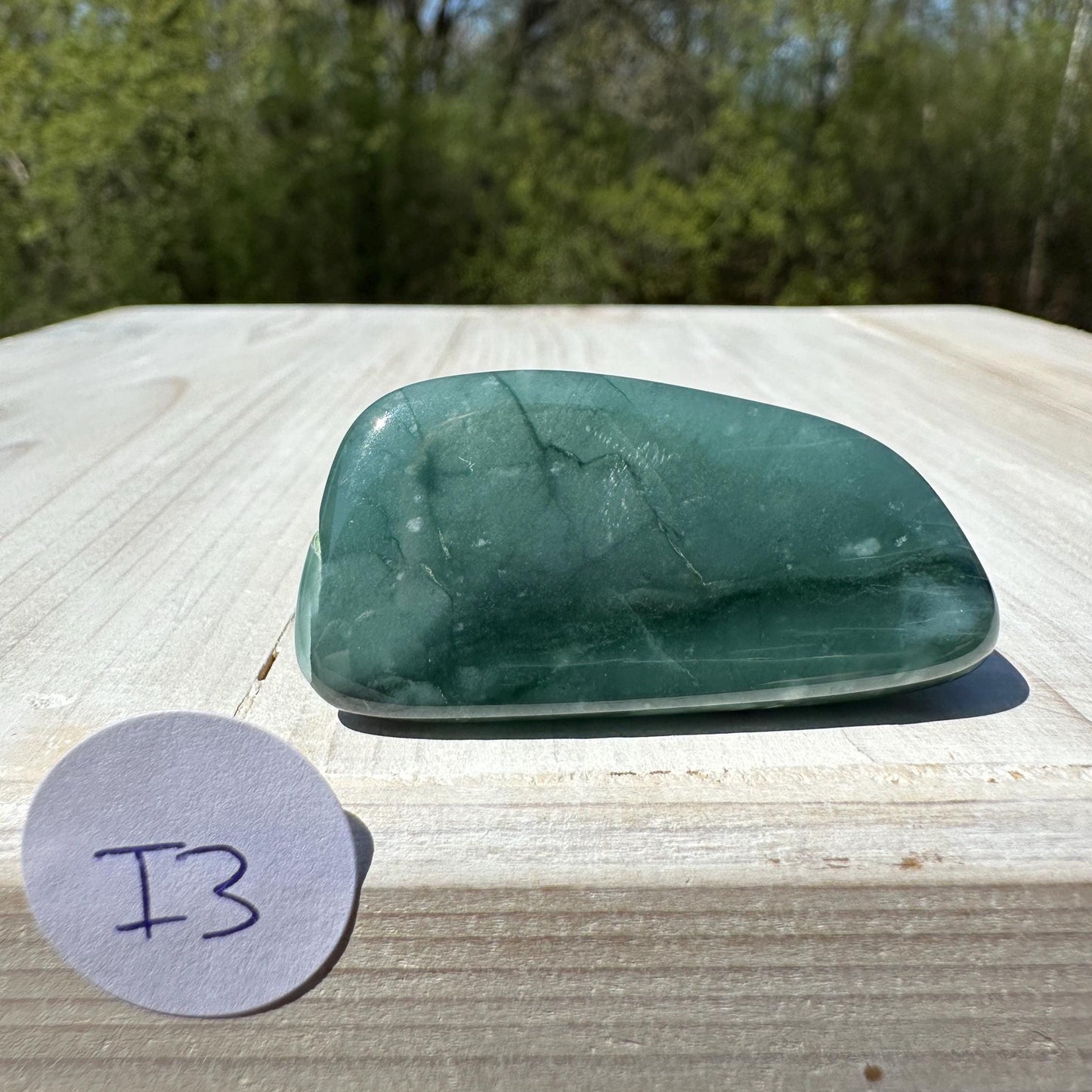 Polished Guatemalan Jadeite Freeform - #3