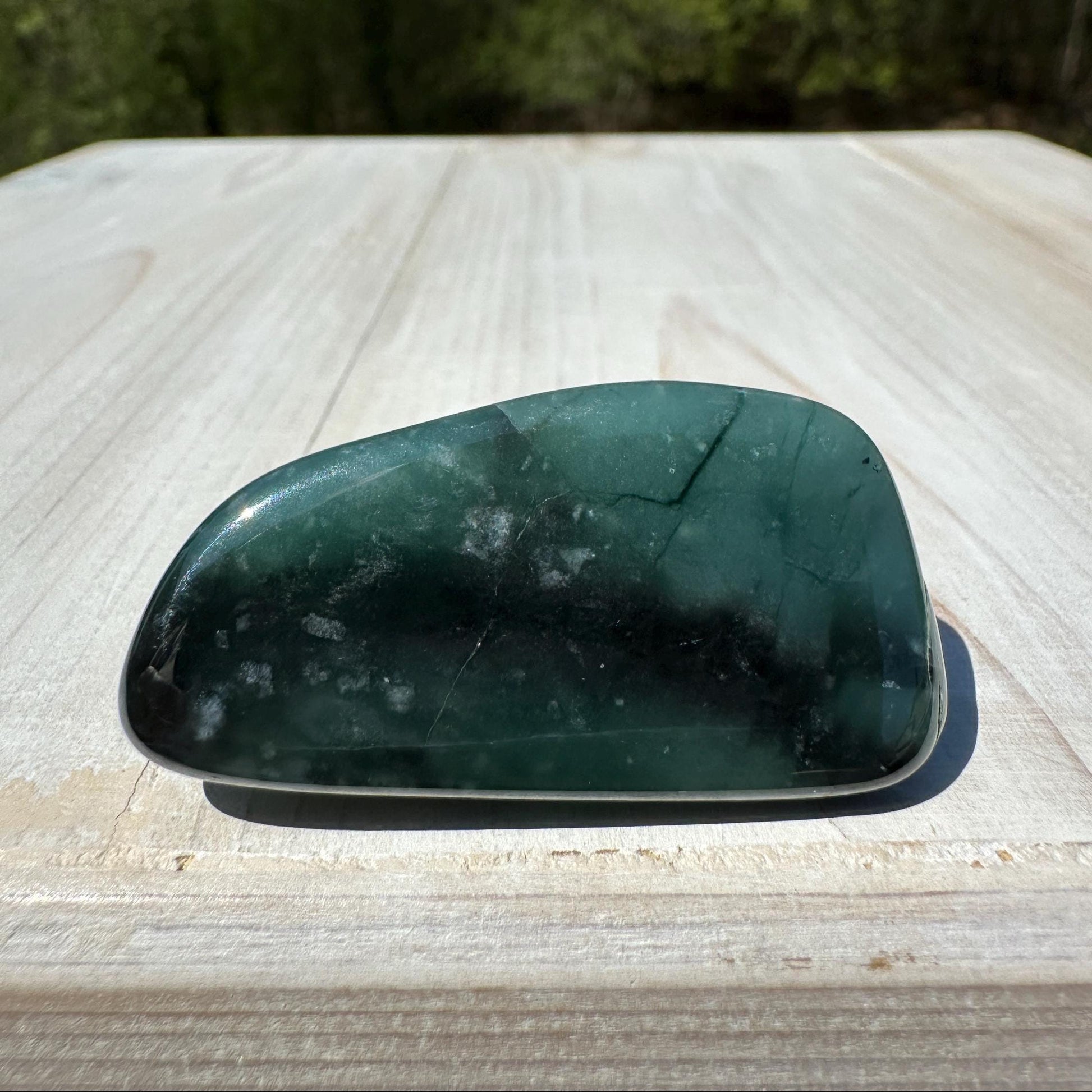 Polished Guatemalan Jadeite Freeform - #3