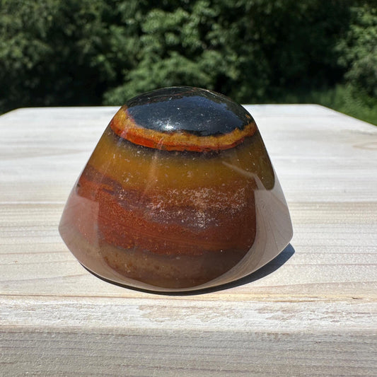Large Shiva Agate Eye from India | Eye Of Shiva Crystals | Third Eye Agate Crystals | Gems & Minerals | Crystal Collector Home Decor - #1