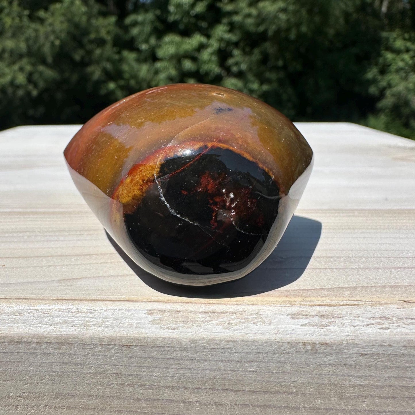 Large Shiva Agate Eye from India | Eye Of Shiva Crystals | Third Eye Agate Crystals | Gems & Minerals | Crystal Collector Home Decor - #1