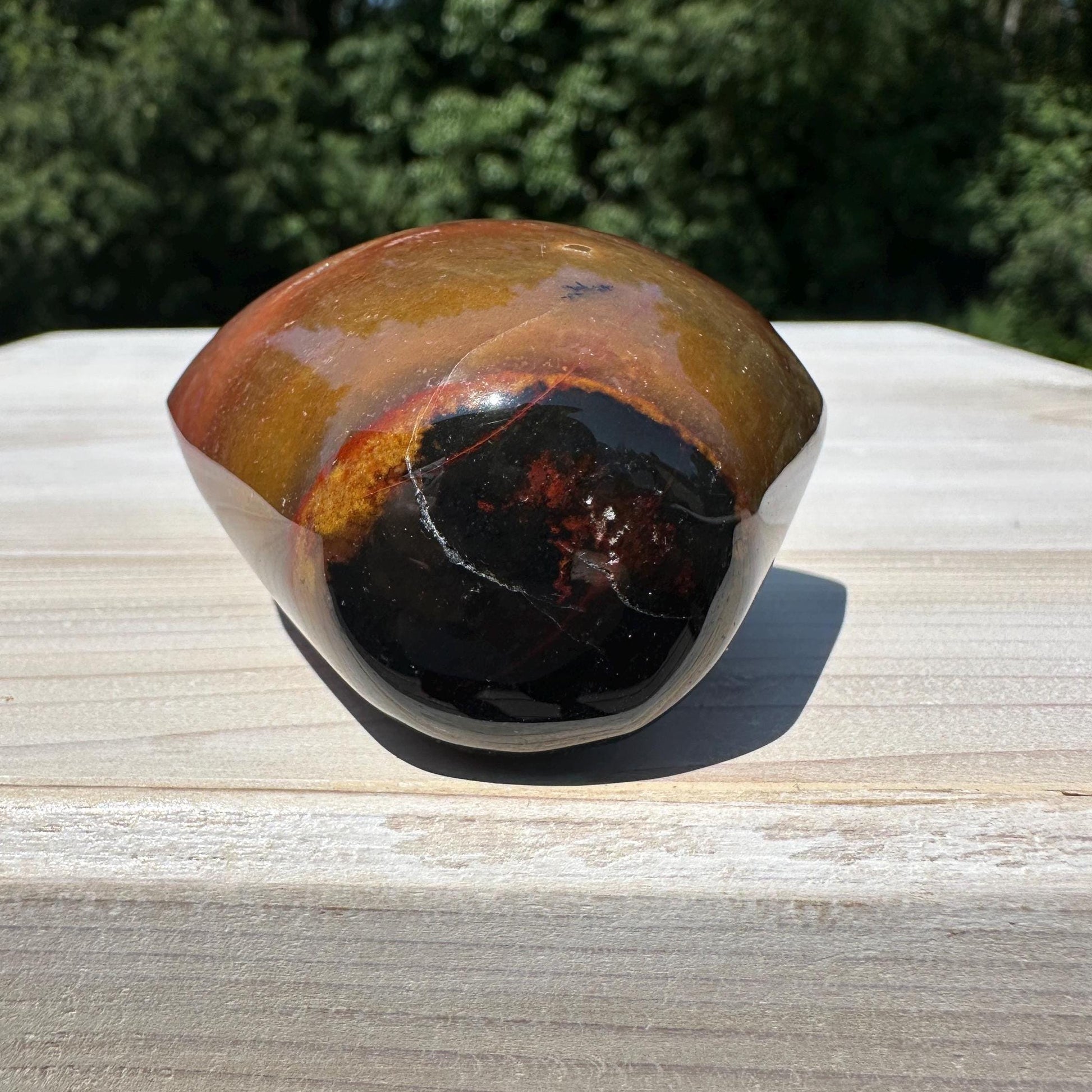 Large Shiva Agate Eye from India | Eye Of Shiva Crystals | Third Eye Agate Crystals | Gems & Minerals | Crystal Collector Home Decor - #1