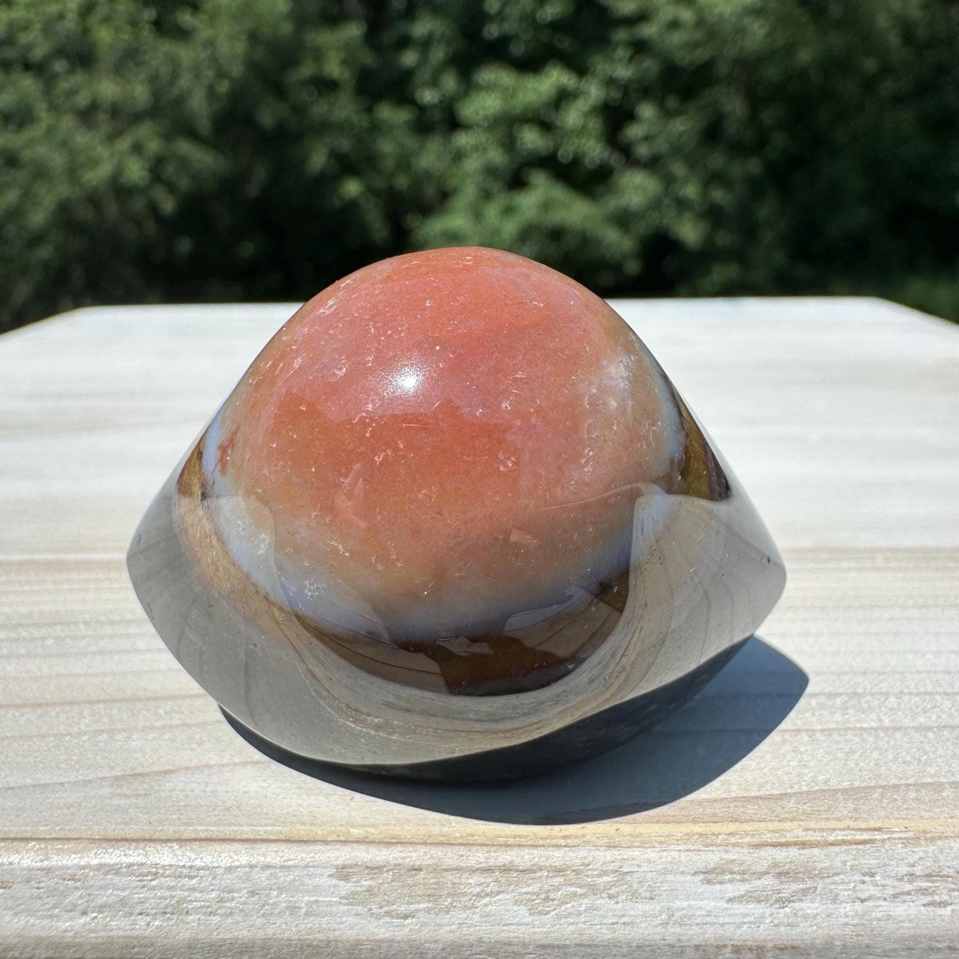 Medium Shiva Agate Eye from India | Eye Of Shiva Crystals | Third Eye Agate Crystals | Gems & Minerals | Crystal Collector Home Decor - #4